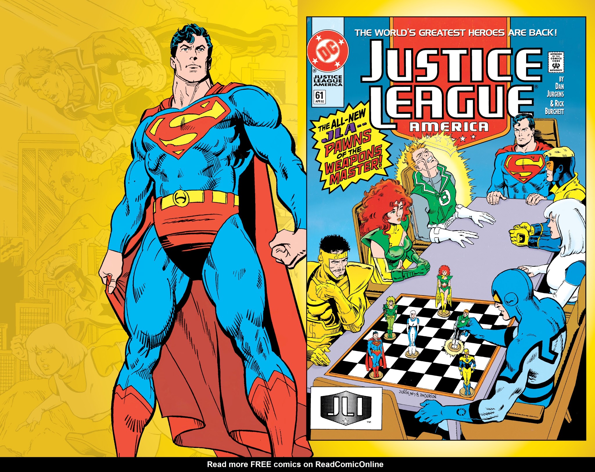 Read online Superman & The Justice League America comic -  Issue #1 - 43