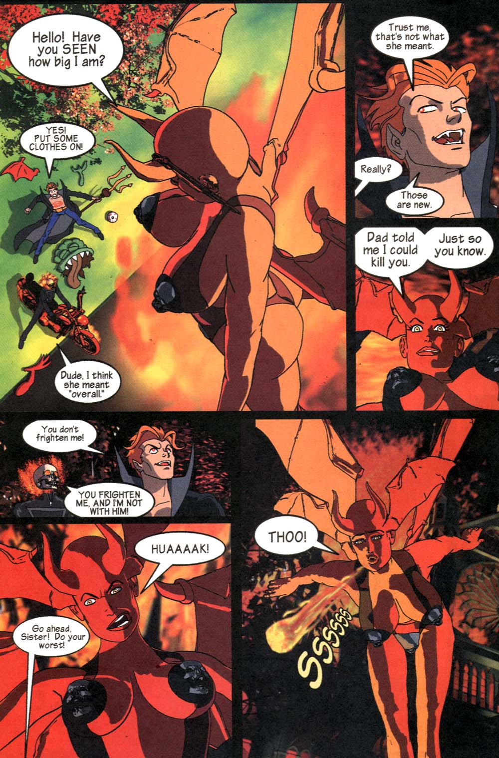 Read online Marvel Mangaverse: Ghost Riders comic -  Issue # Full - 19