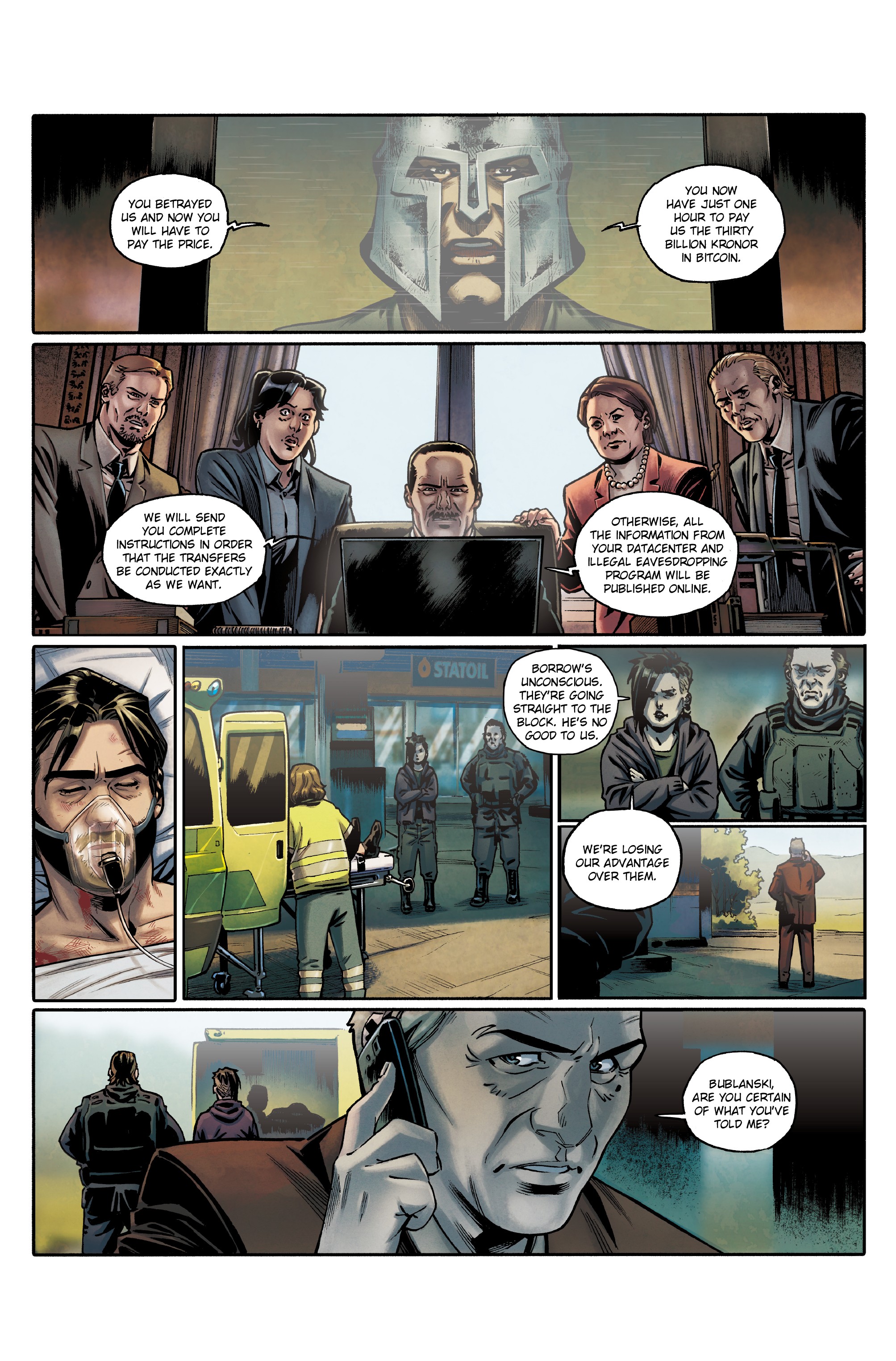 Read online Millennium: The Girl Who Danced With Death comic -  Issue #3 - 37