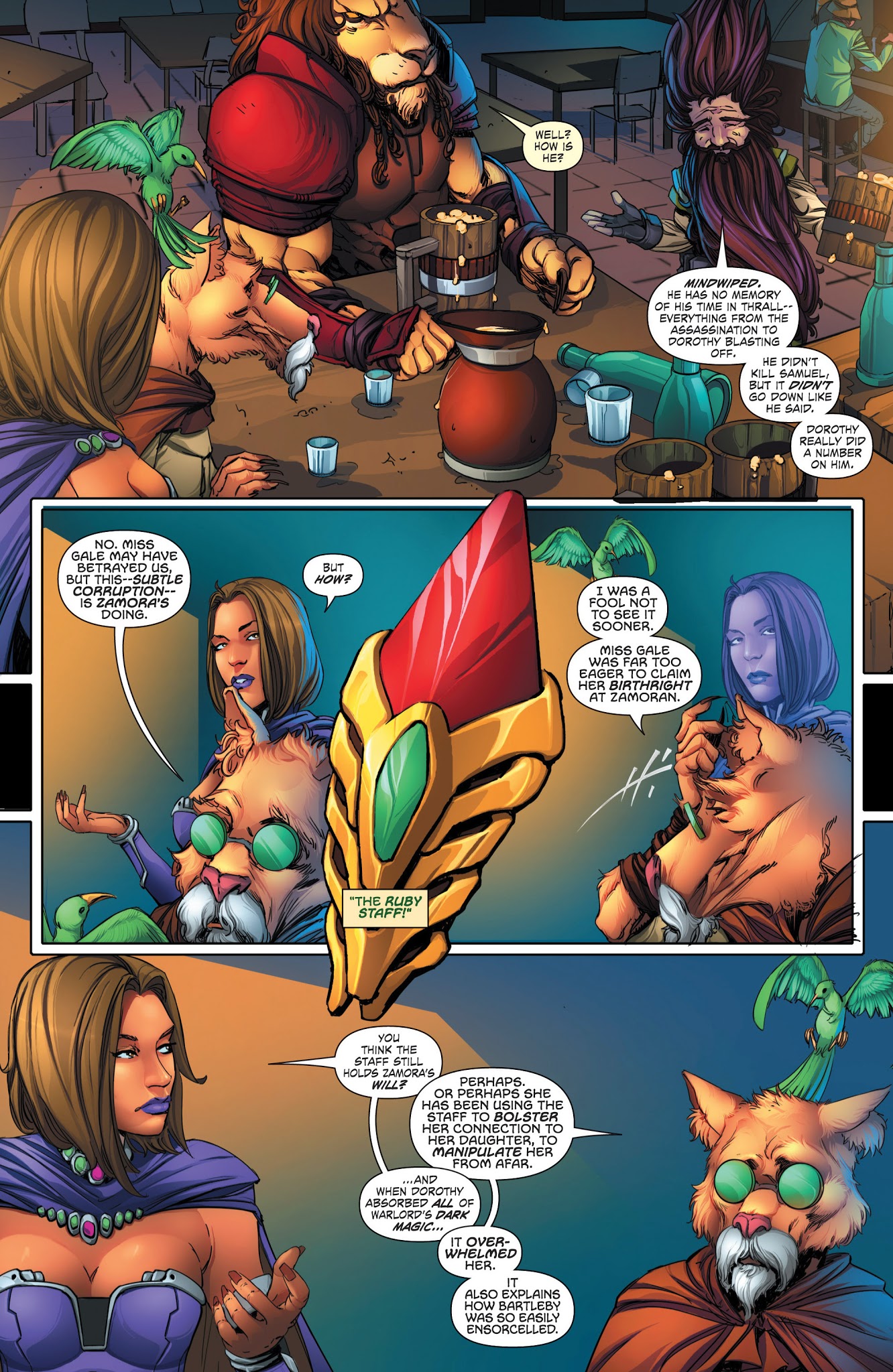 Read online Grimm Fairy Tales presents Oz: Reign of the Witch Queen comic -  Issue #5 - 4
