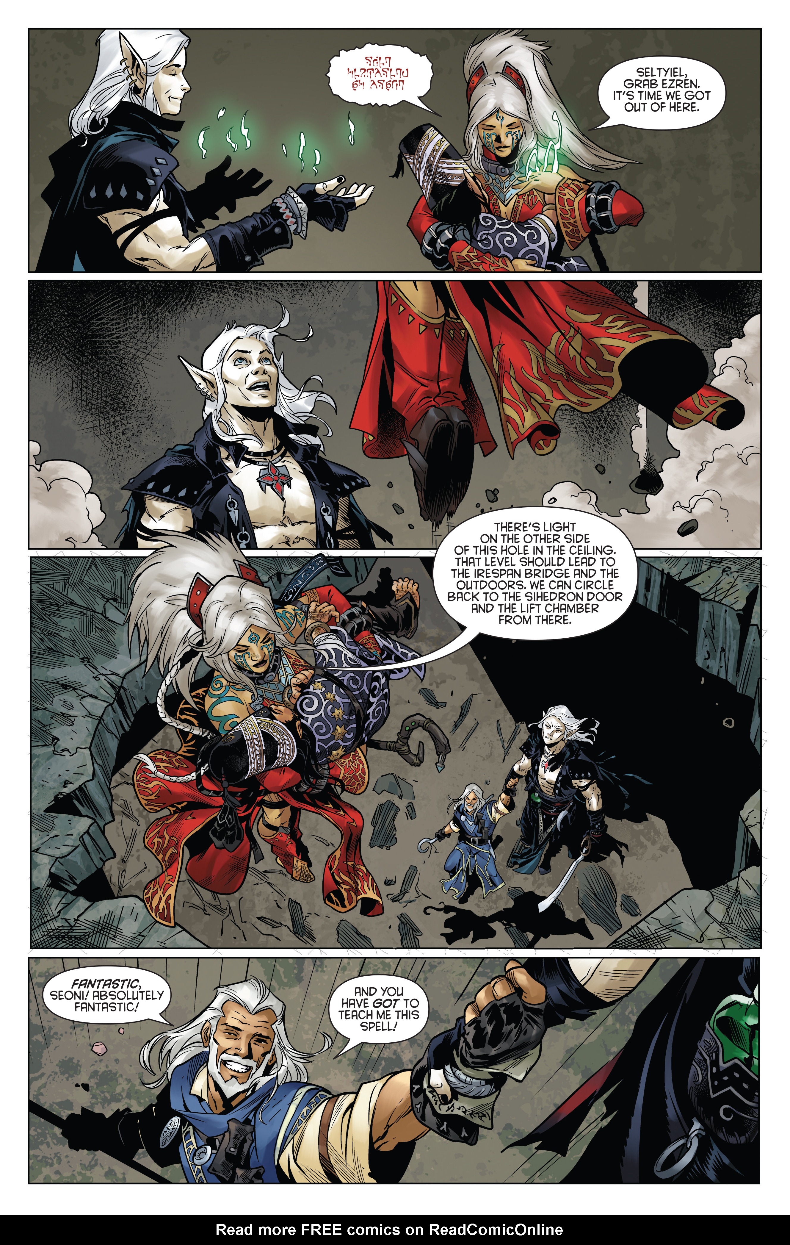 Read online Pathfinder: Hollow Mountain comic -  Issue #3 - 22