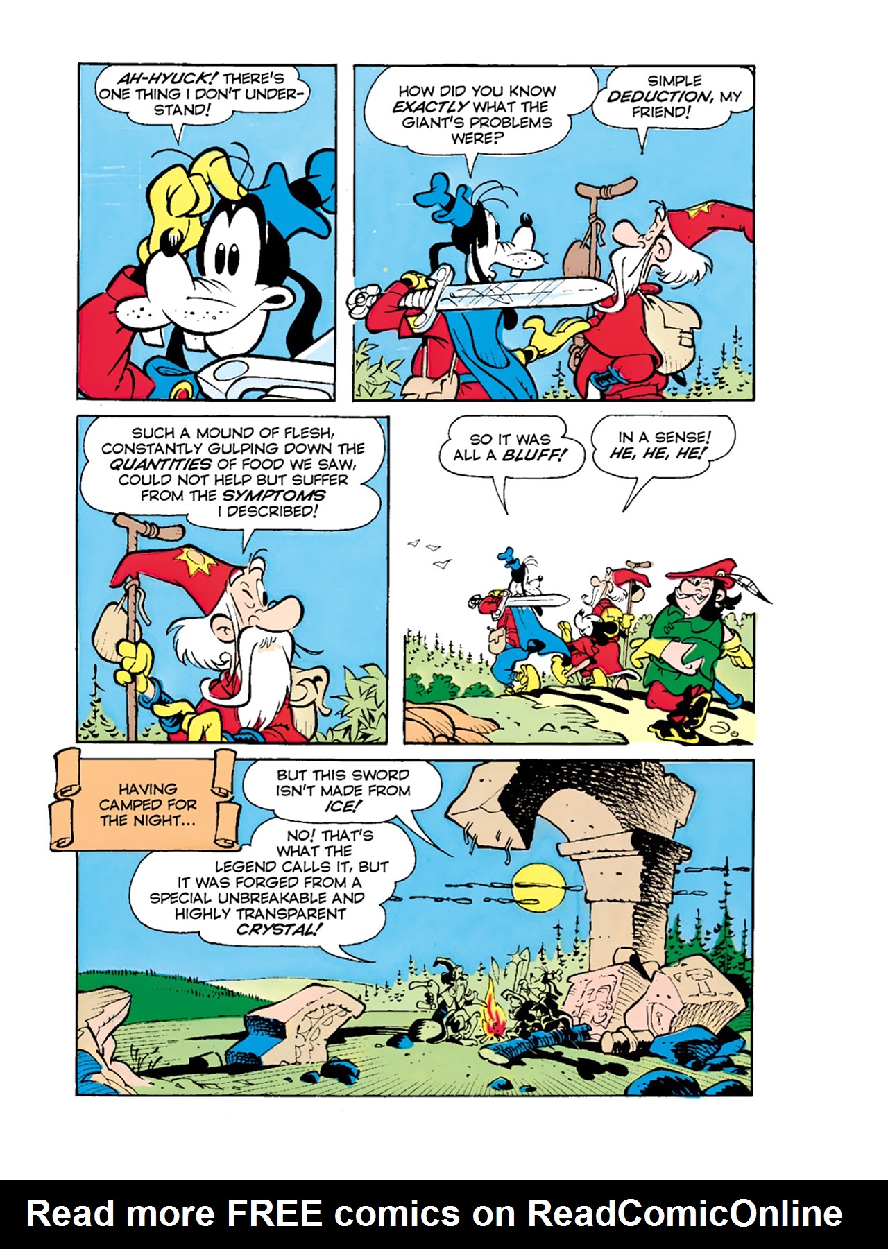 Read online Mickey Mouse in the Sword of Ice comic -  Issue #3 - 29