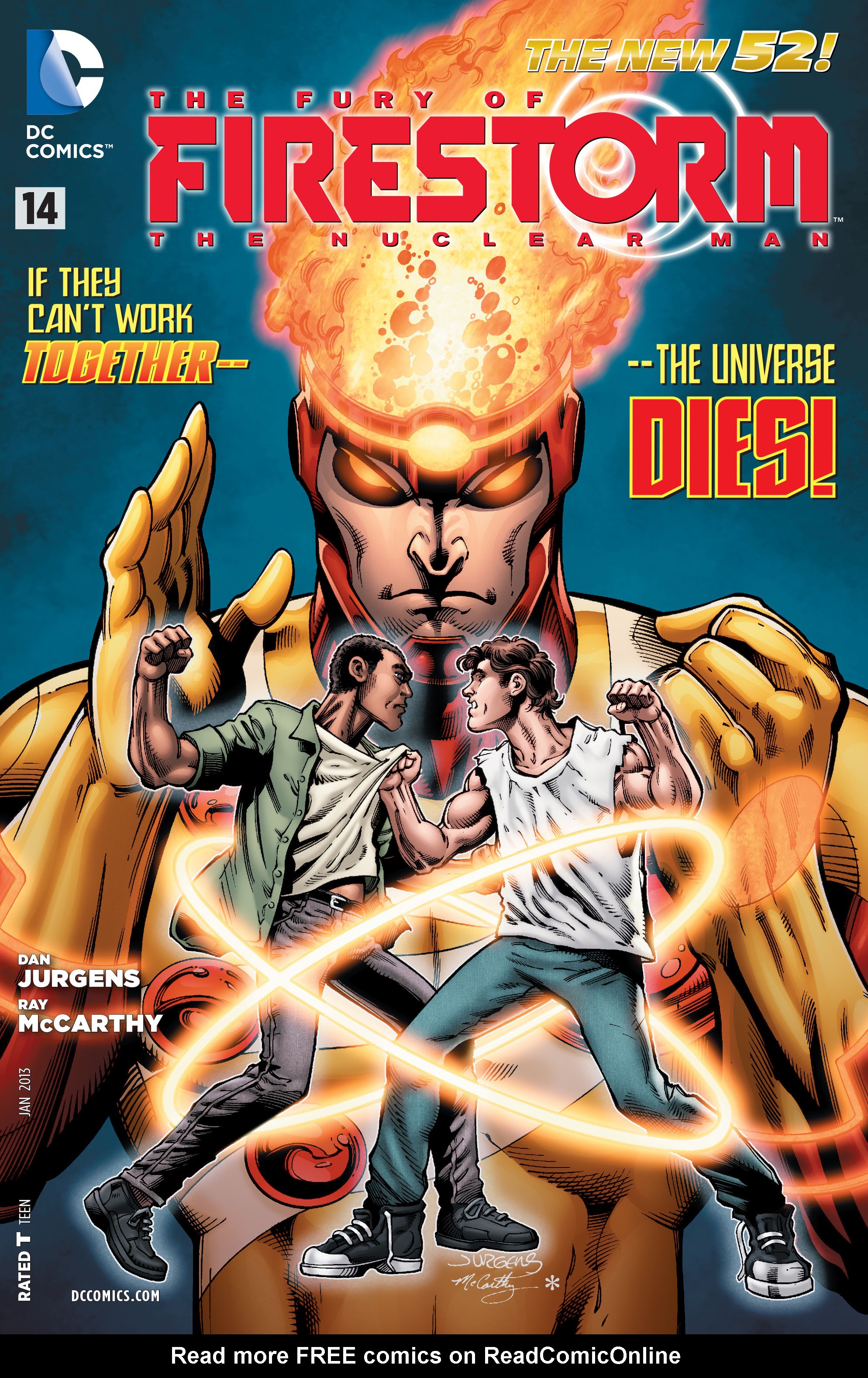 Read online The Fury of Firestorm: The Nuclear Men comic -  Issue #14 - 1