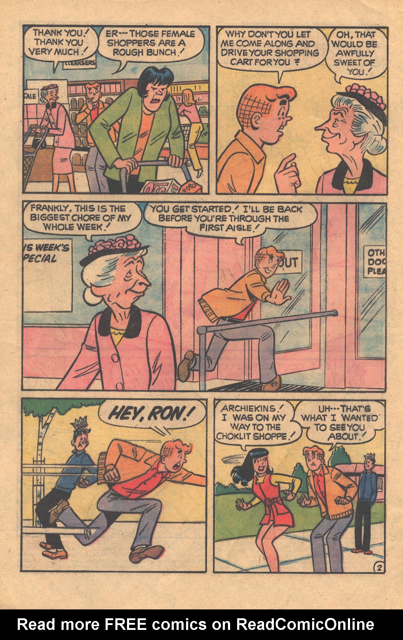 Read online Life With Archie (1958) comic -  Issue #134 - 4