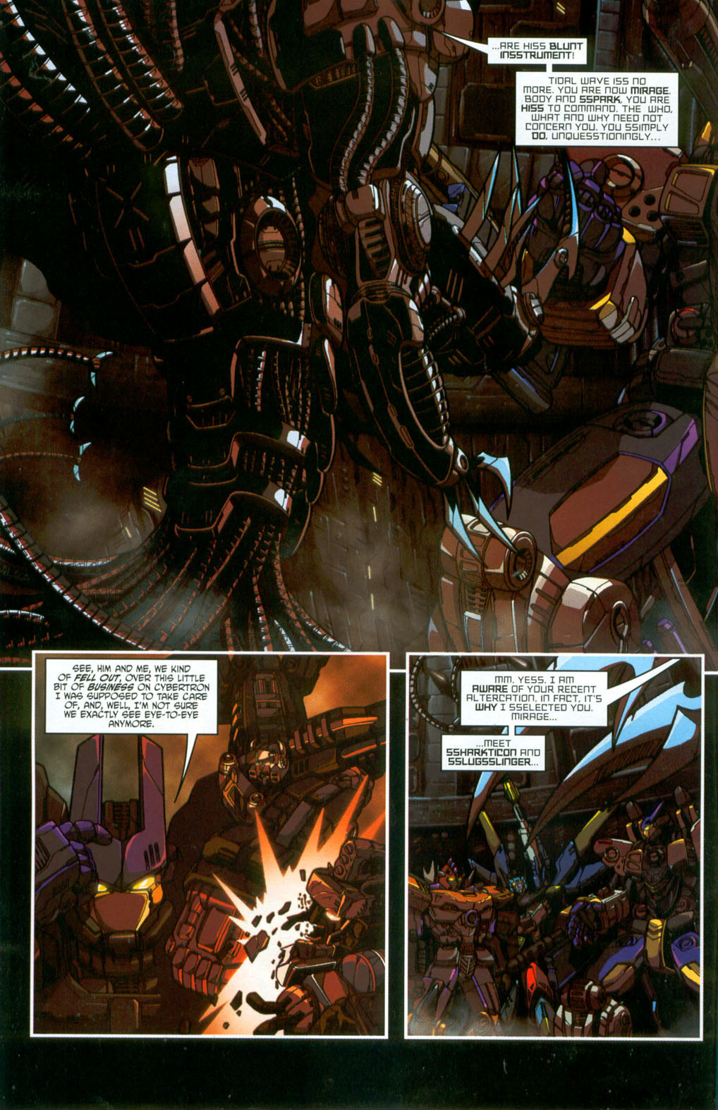 Read online Transformers Energon comic -  Issue #27 - 4