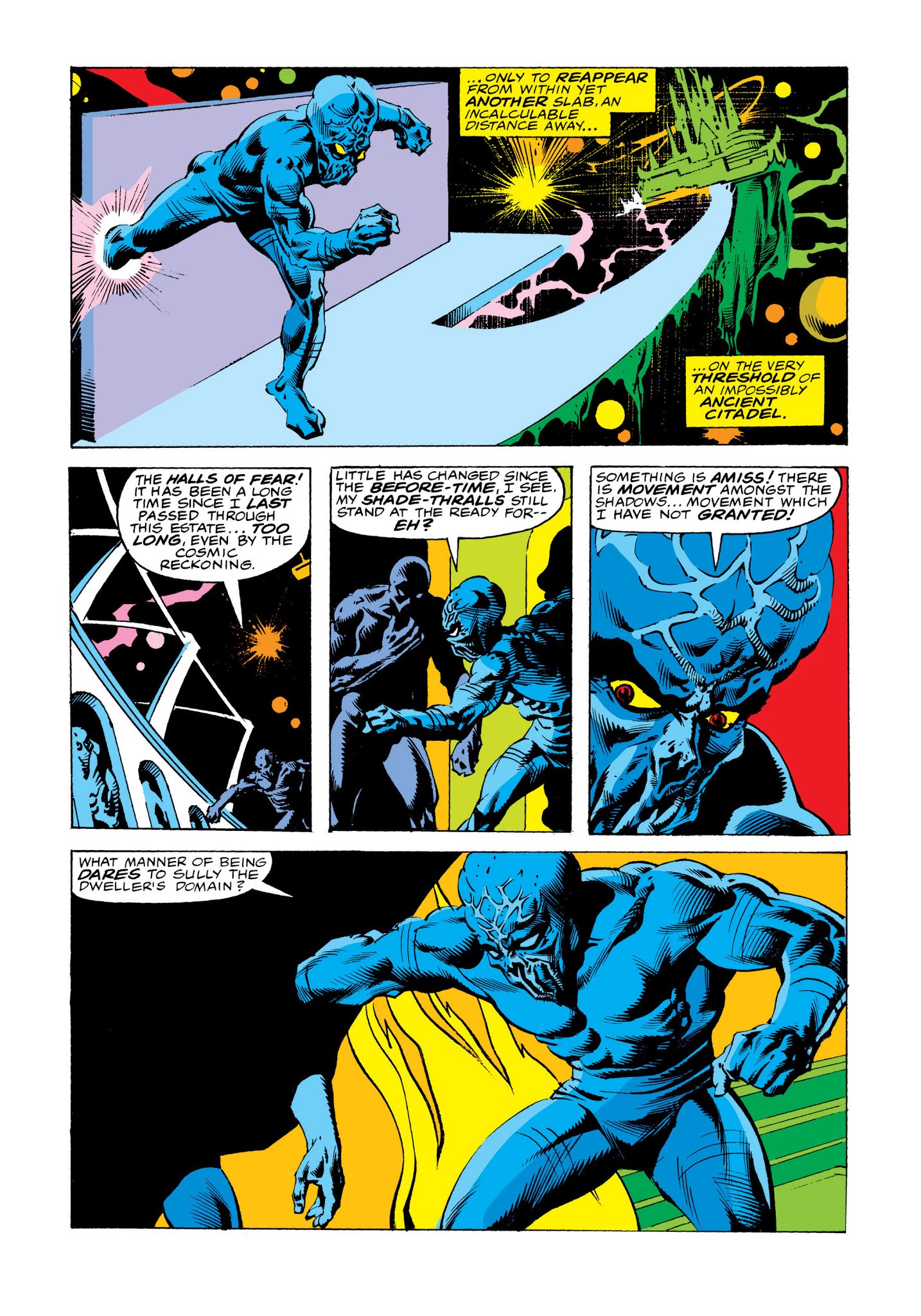 Read online Marvel Masterworks: Doctor Strange comic -  Issue # TPB 7 (Part 2) - 71
