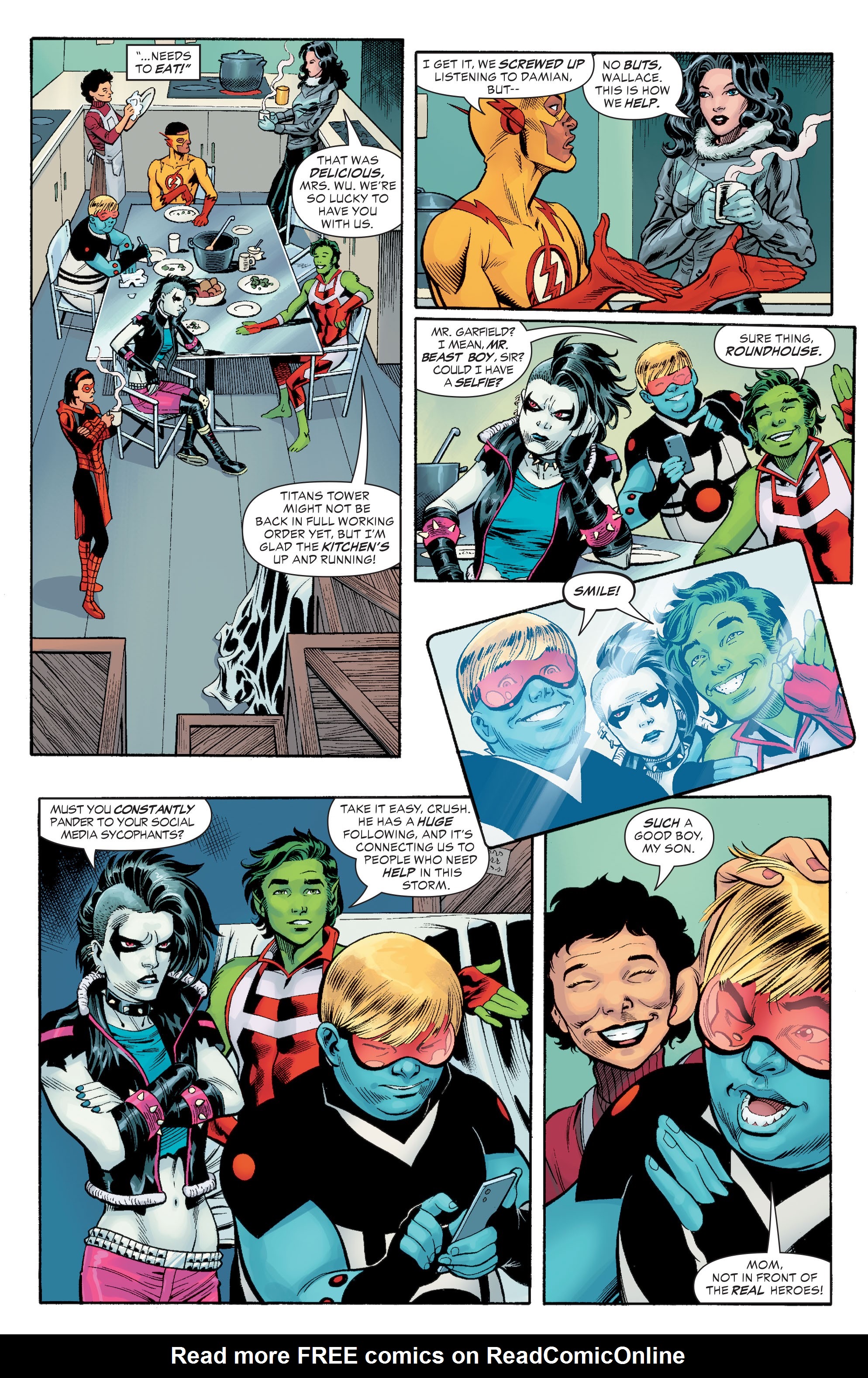 Read online Teen Titans: Endless Winter Special comic -  Issue # Full - 10