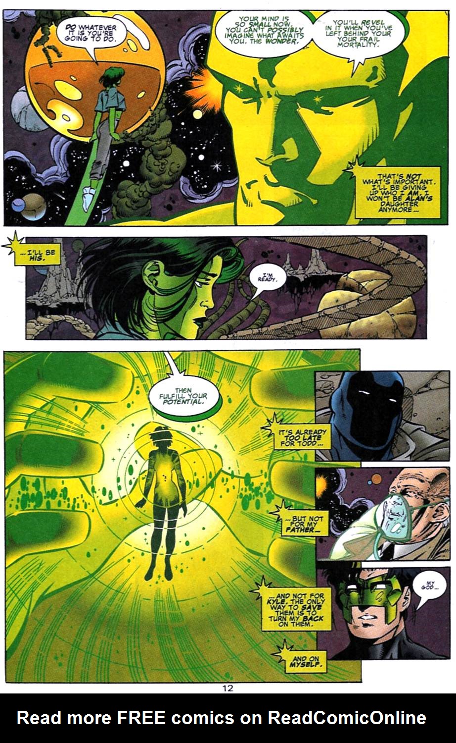 Read online Green Lantern/Sentinel: Heart of Darkness comic -  Issue #3 - 13