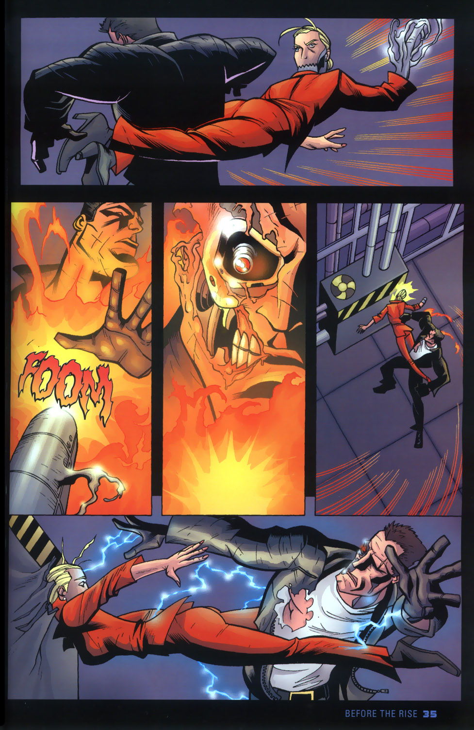 Read online Terminator 3 comic -  Issue #4 - 37