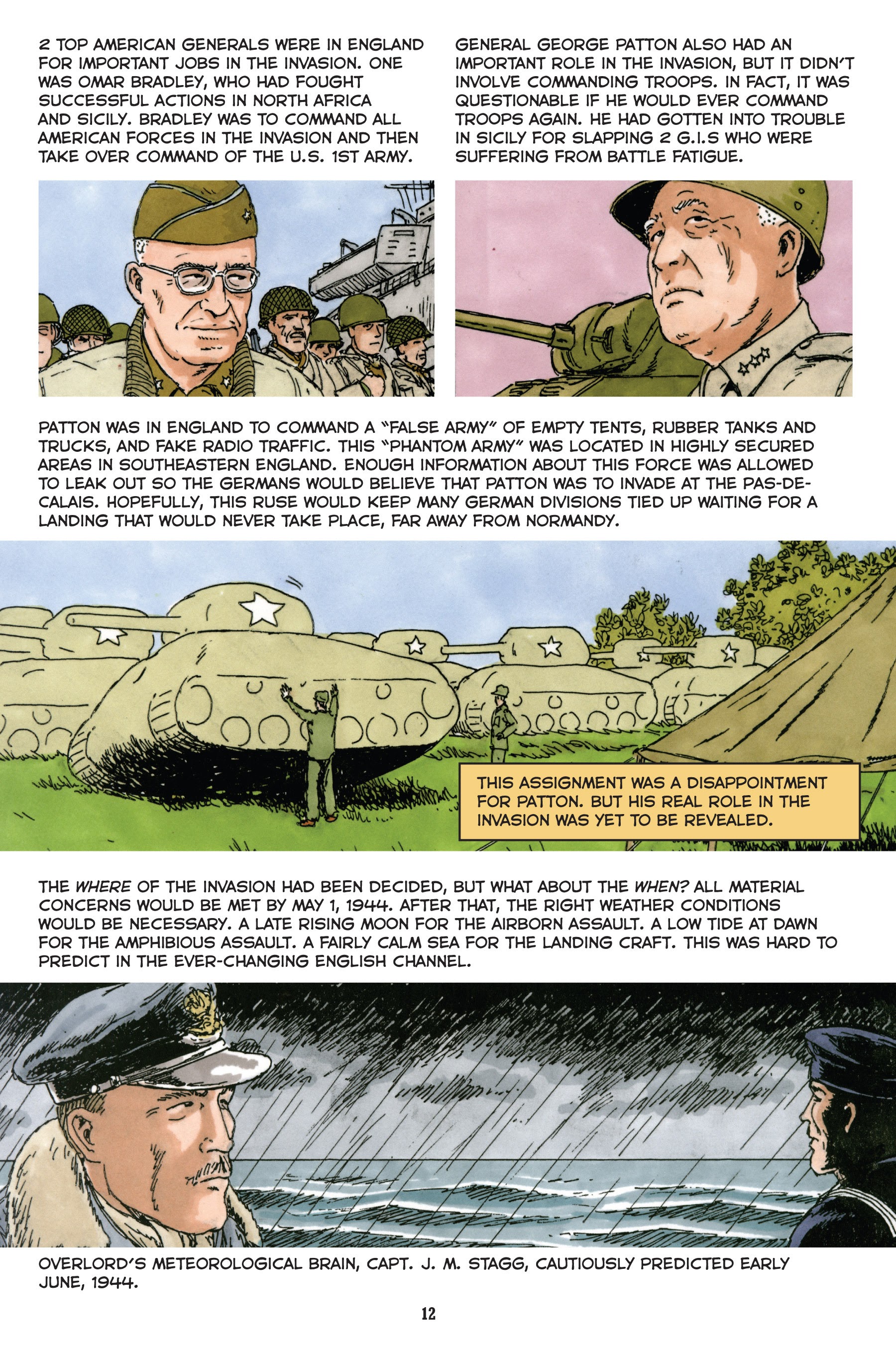 Read online Normandy: A Graphic History of D-Day, the Allied Invasion of Hitler's Fortress Europe comic -  Issue # TPB - 13
