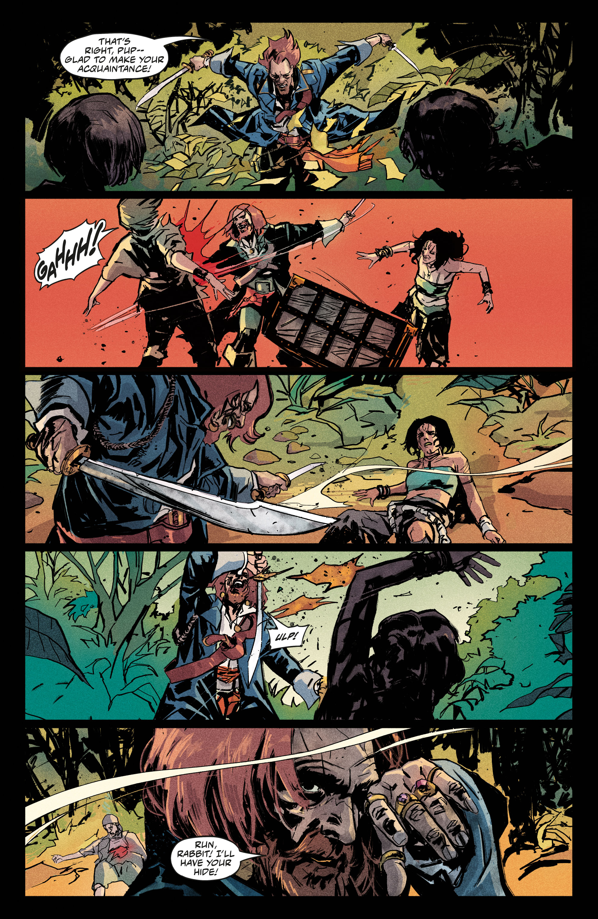 Read online Skull and Bones: Savage Storm comic -  Issue #1 - 16