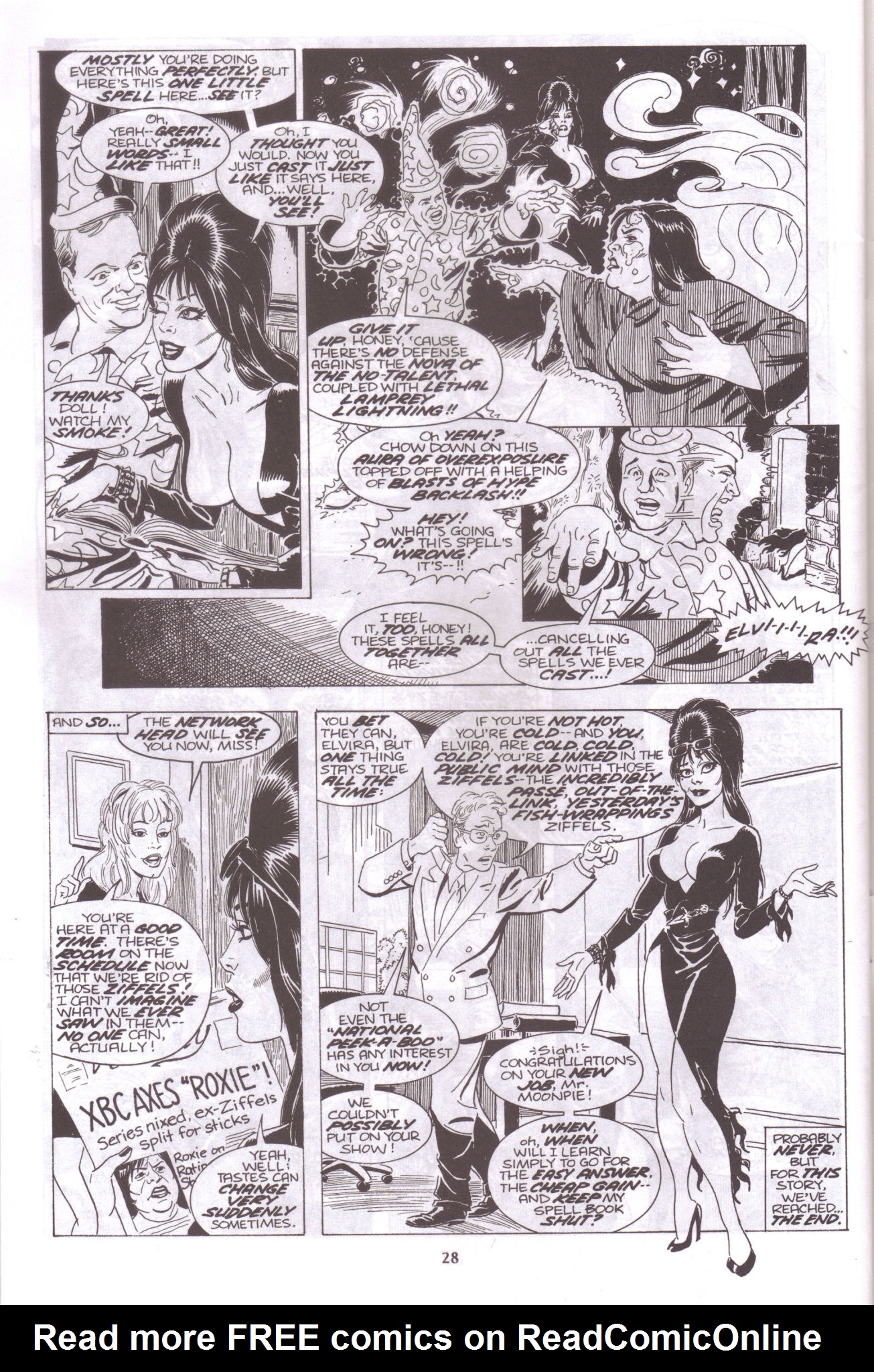 Read online Elvira, Mistress of the Dark comic -  Issue #38 - 28