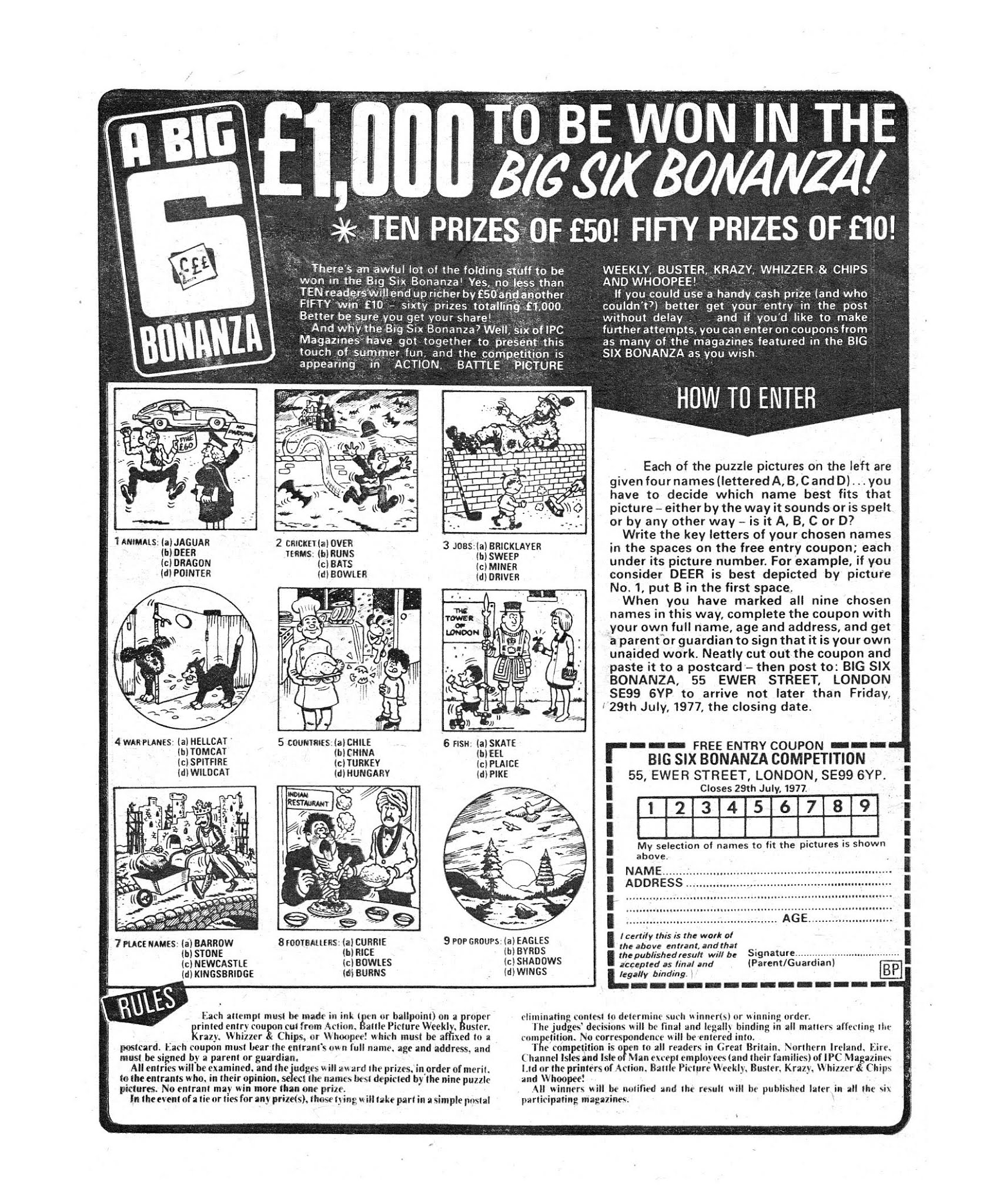 Read online Battle Picture Weekly comic -  Issue #124 - 10