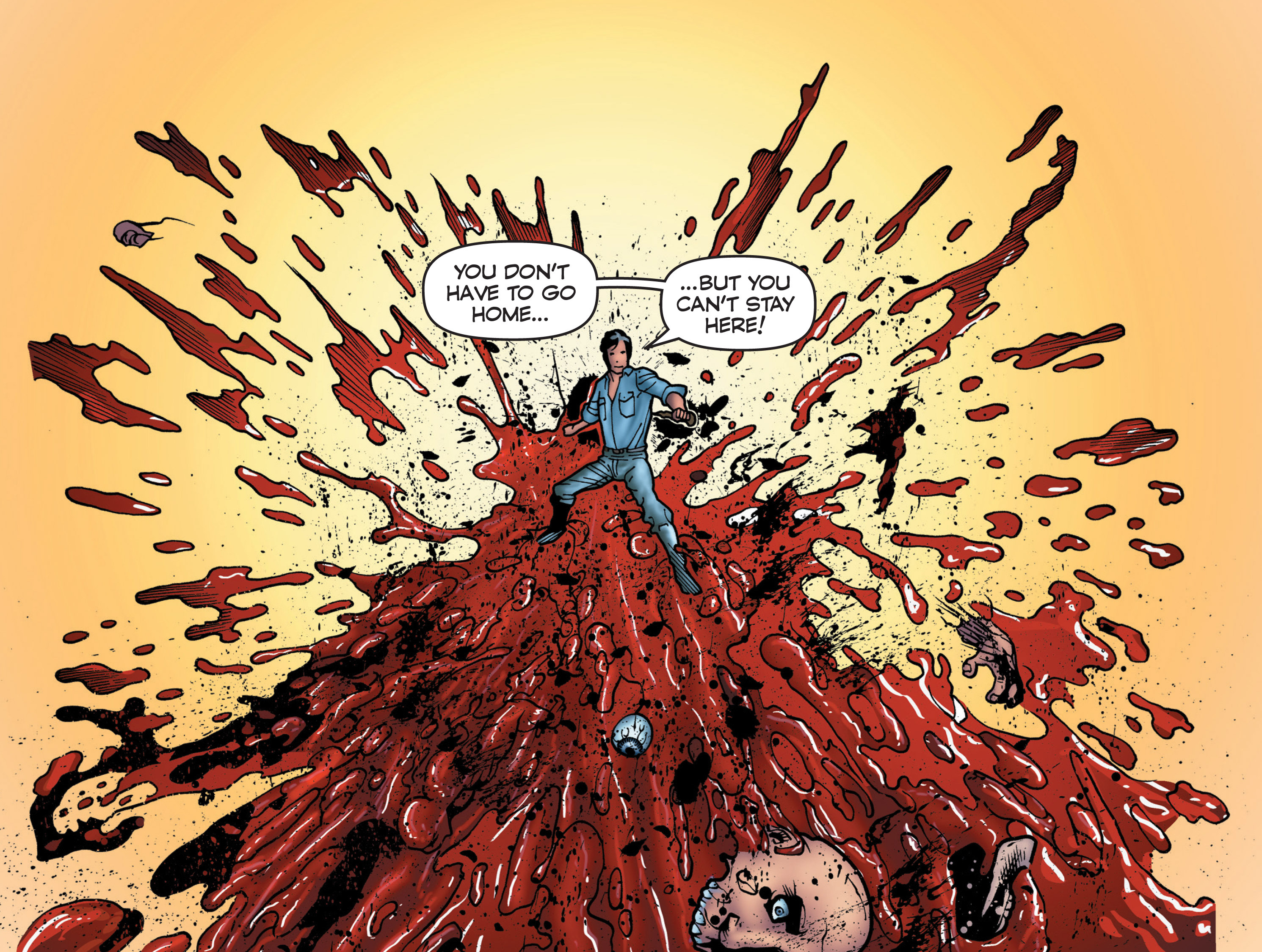 Read online Evil Dead 2: Beyond Dead By Dawn comic -  Issue #4 - 14