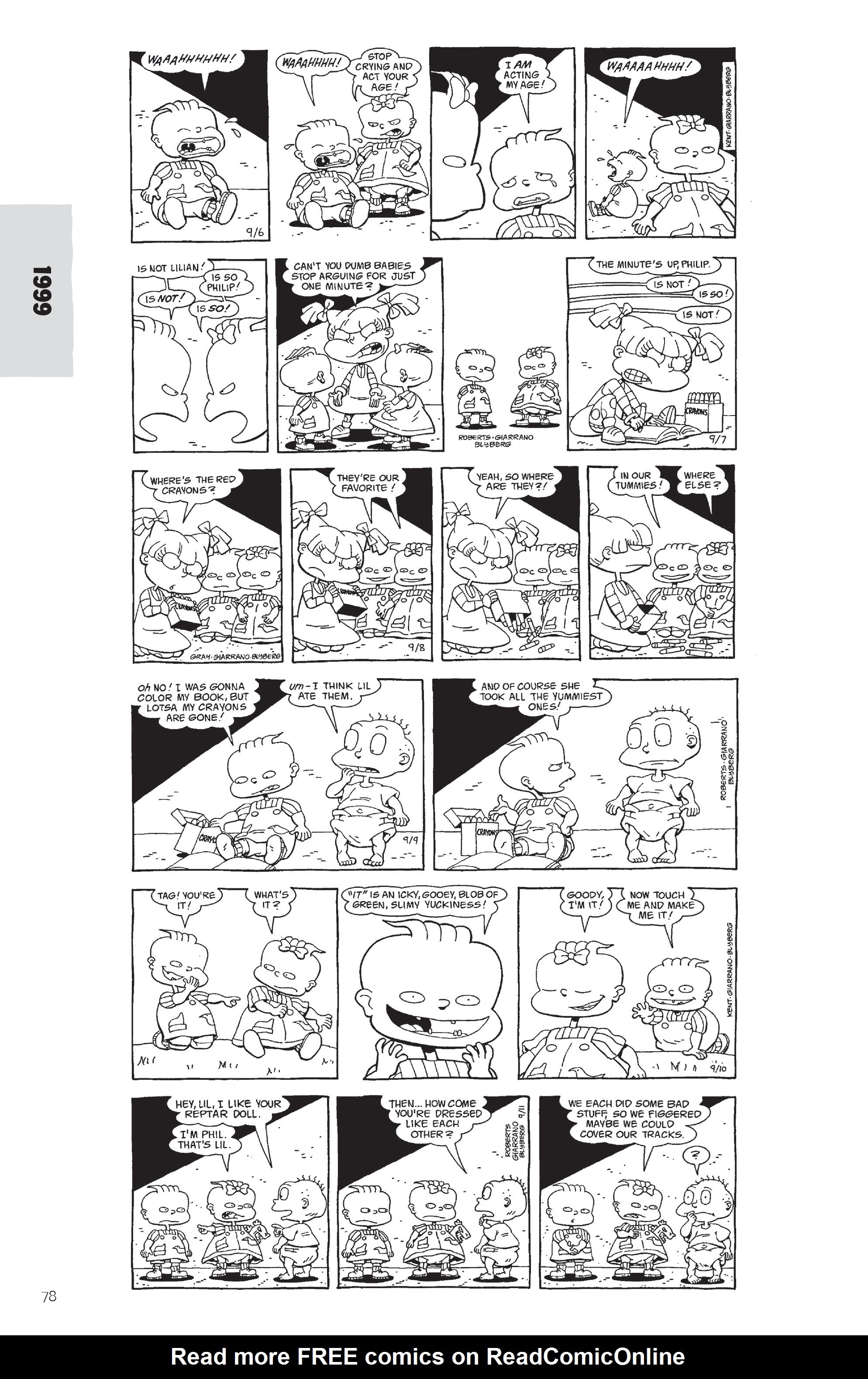 Read online Rugrats: The Newspaper Strips comic -  Issue # TPB (Part 1) - 77