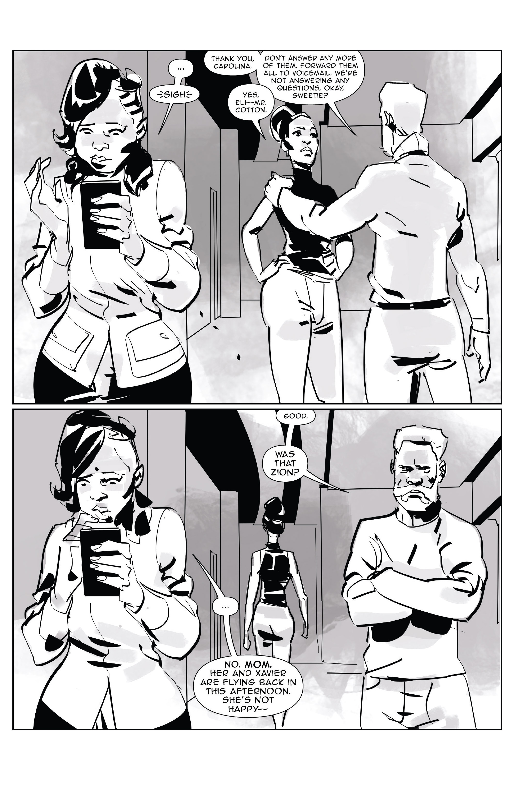 Read online Black Cotton comic -  Issue #1 - 8