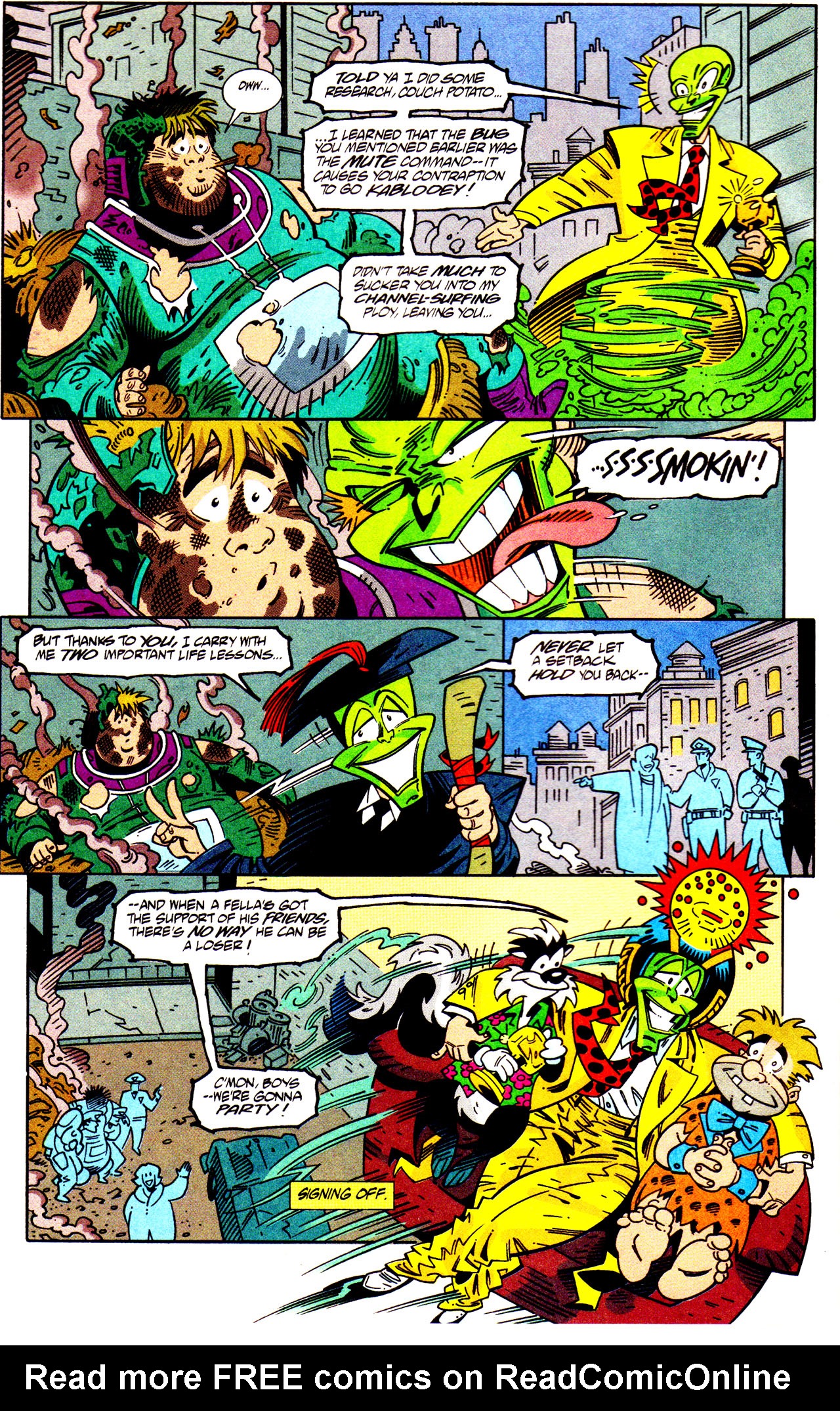 Read online Adventures Of The Mask comic -  Issue #7 - 24