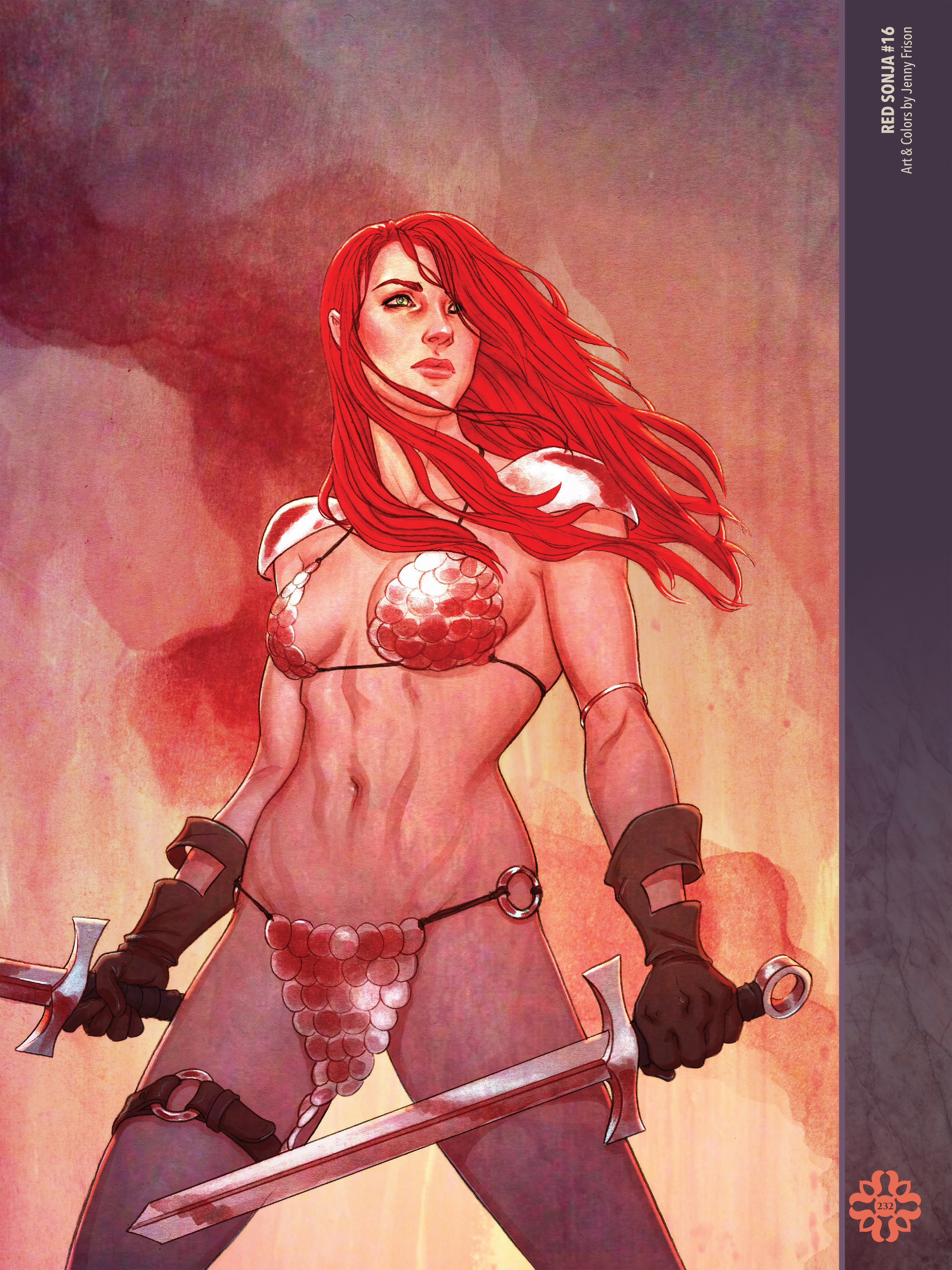 Read online The Art of Red Sonja comic -  Issue # TPB 2 (Part 3) - 33