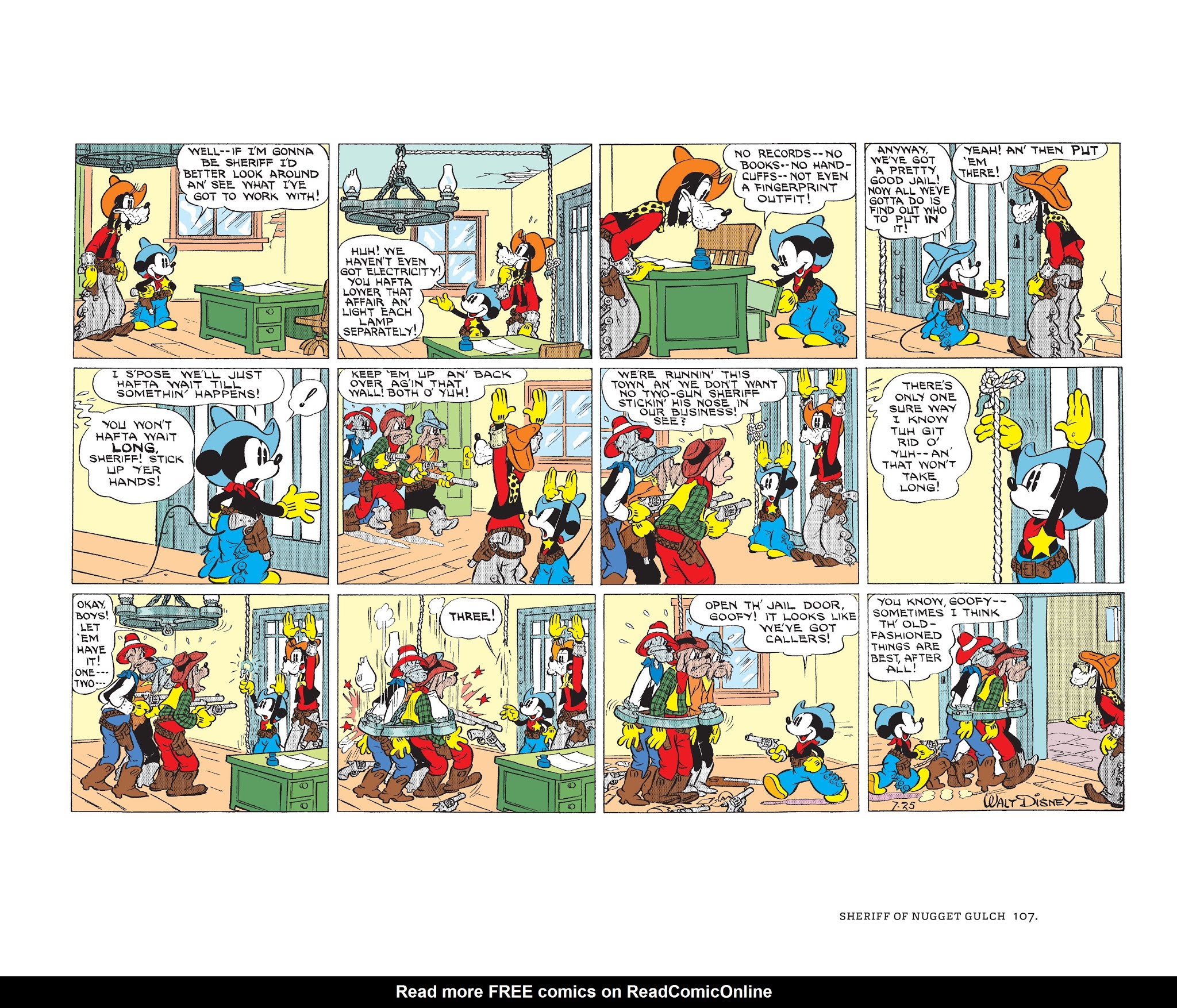 Read online Walt Disney's Mickey Mouse Color Sundays comic -  Issue # TPB 2 (Part 2) - 7