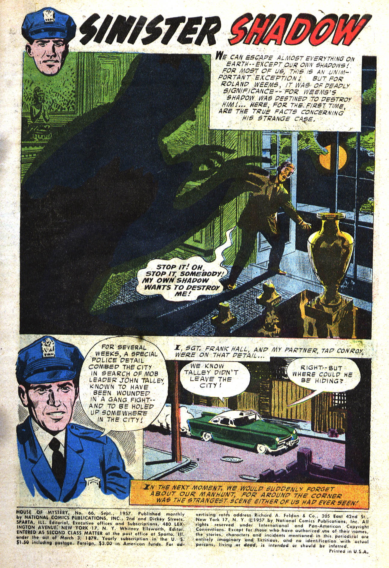 Read online House of Mystery (1951) comic -  Issue #66 - 3