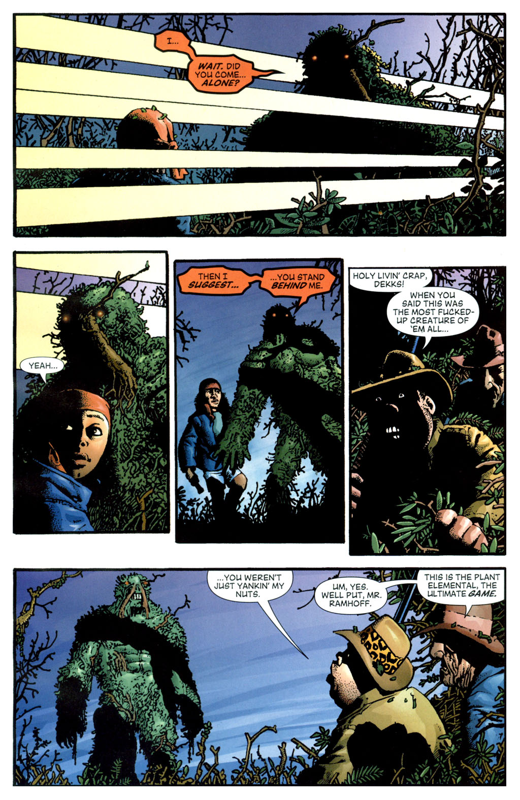 Read online Swamp Thing (2004) comic -  Issue #8 - 12