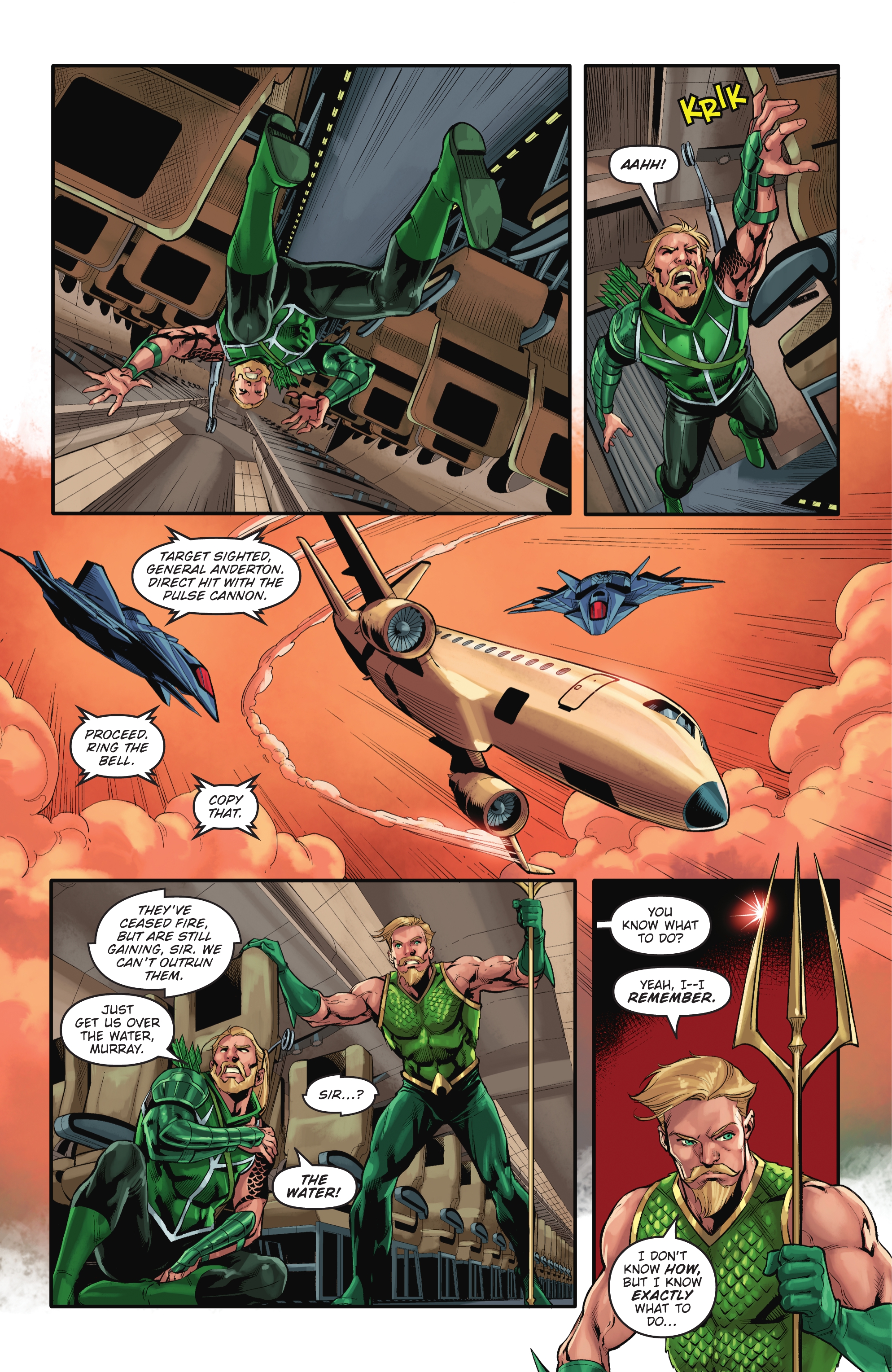 Read online Aquaman/Green Arrow - Deep Target comic -  Issue #2 - 7