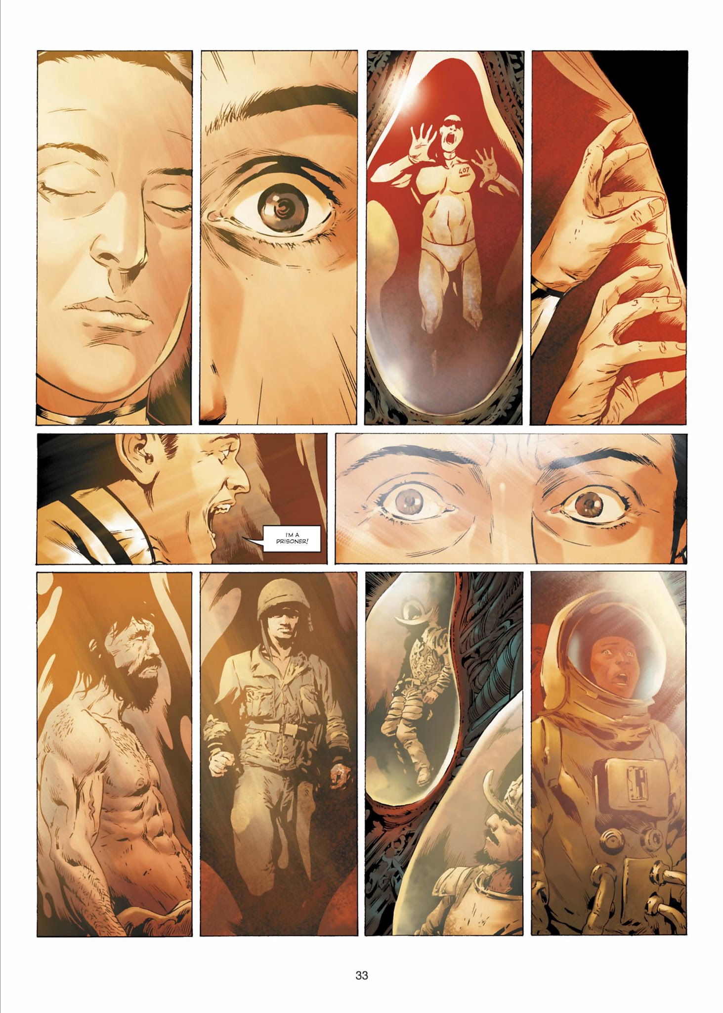 Read online Prometheus comic -  Issue #12 - 34