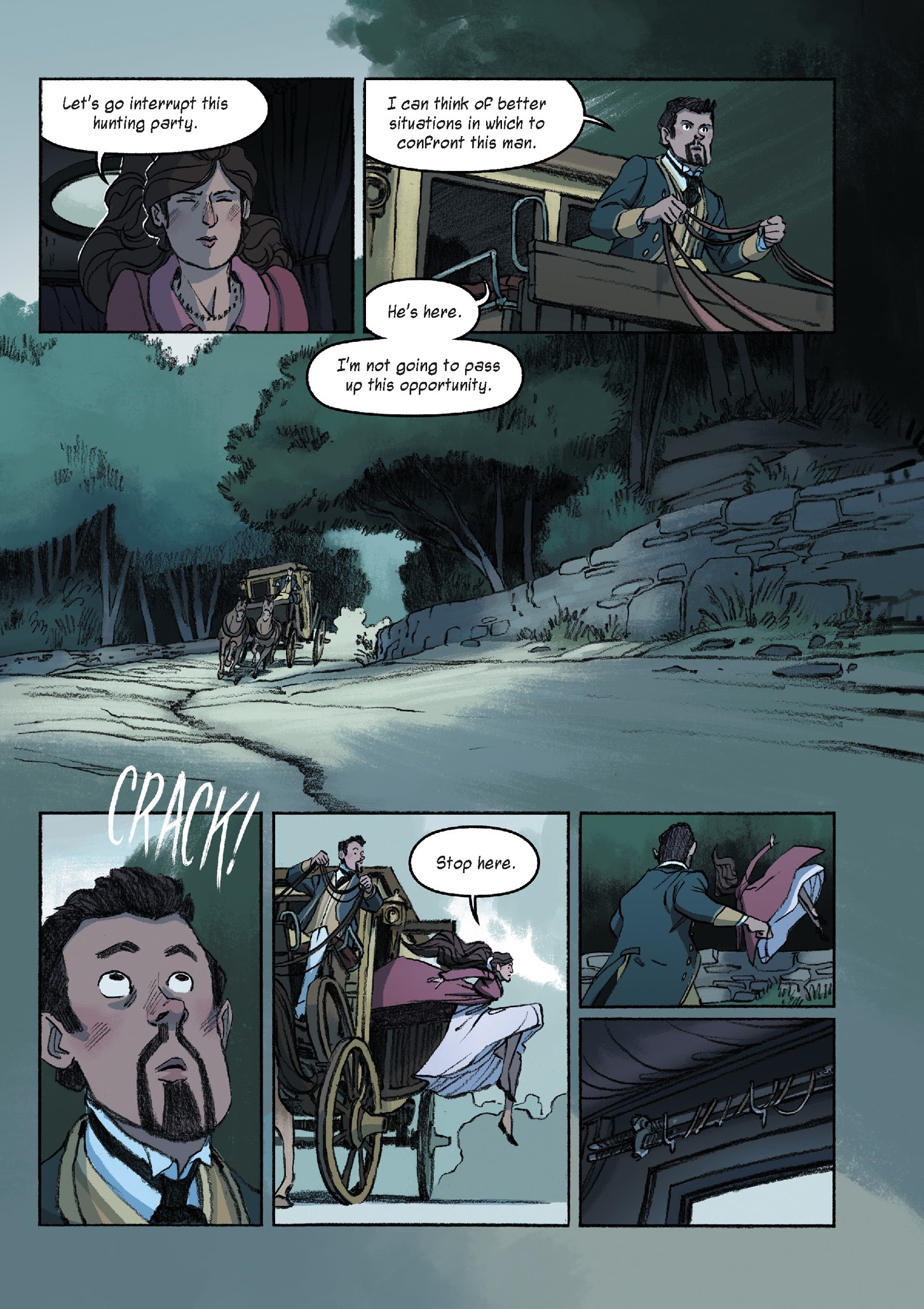Read online Delilah Dirk and the King's Shilling comic -  Issue # TPB (Part 2) - 45