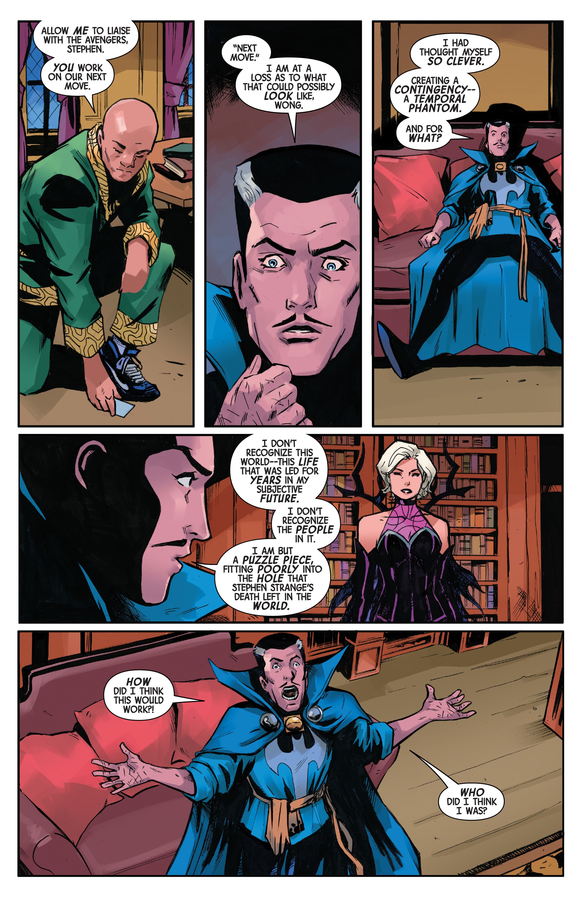 Read online Death of Doctor Strange comic -  Issue #4 - 11
