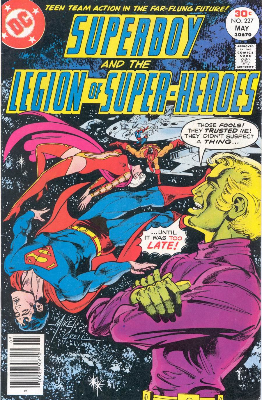 Read online Superboy (1949) comic -  Issue #227 - 1