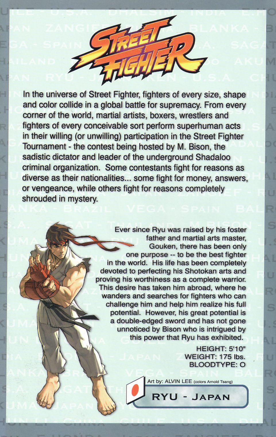 Read online Street Fighter (2003) comic -  Issue #0 - 13