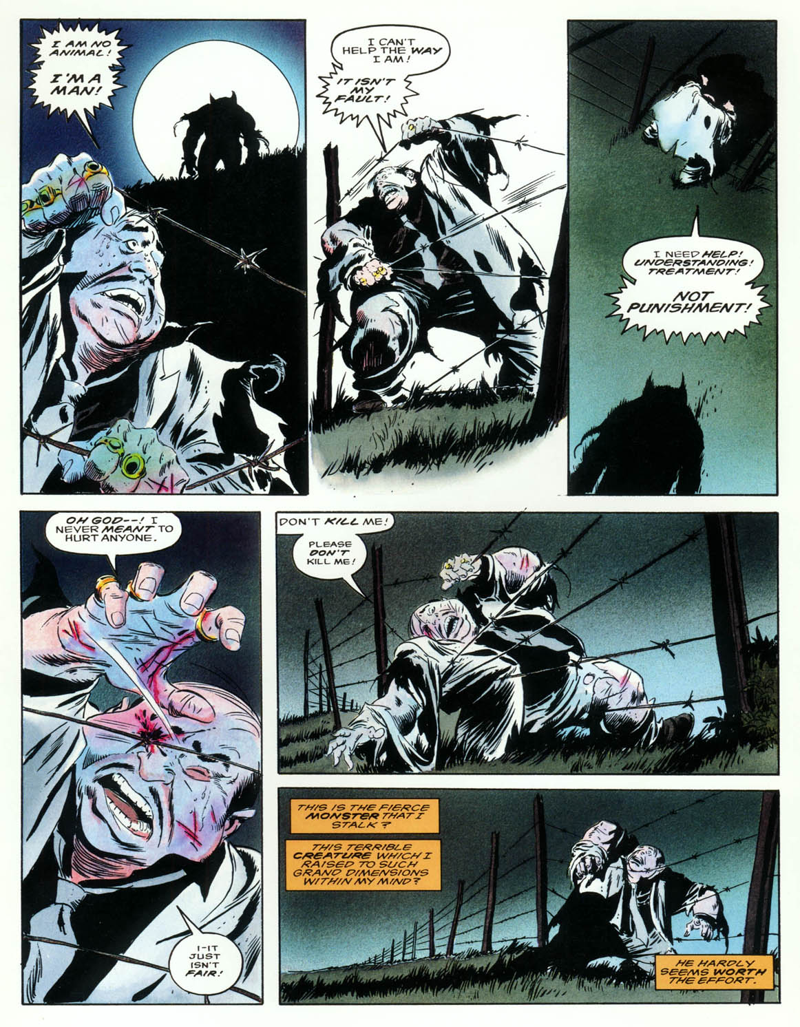 Read online Marvel Graphic Novel comic -  Issue #67 - Wolverine - Bloody Choices - 62