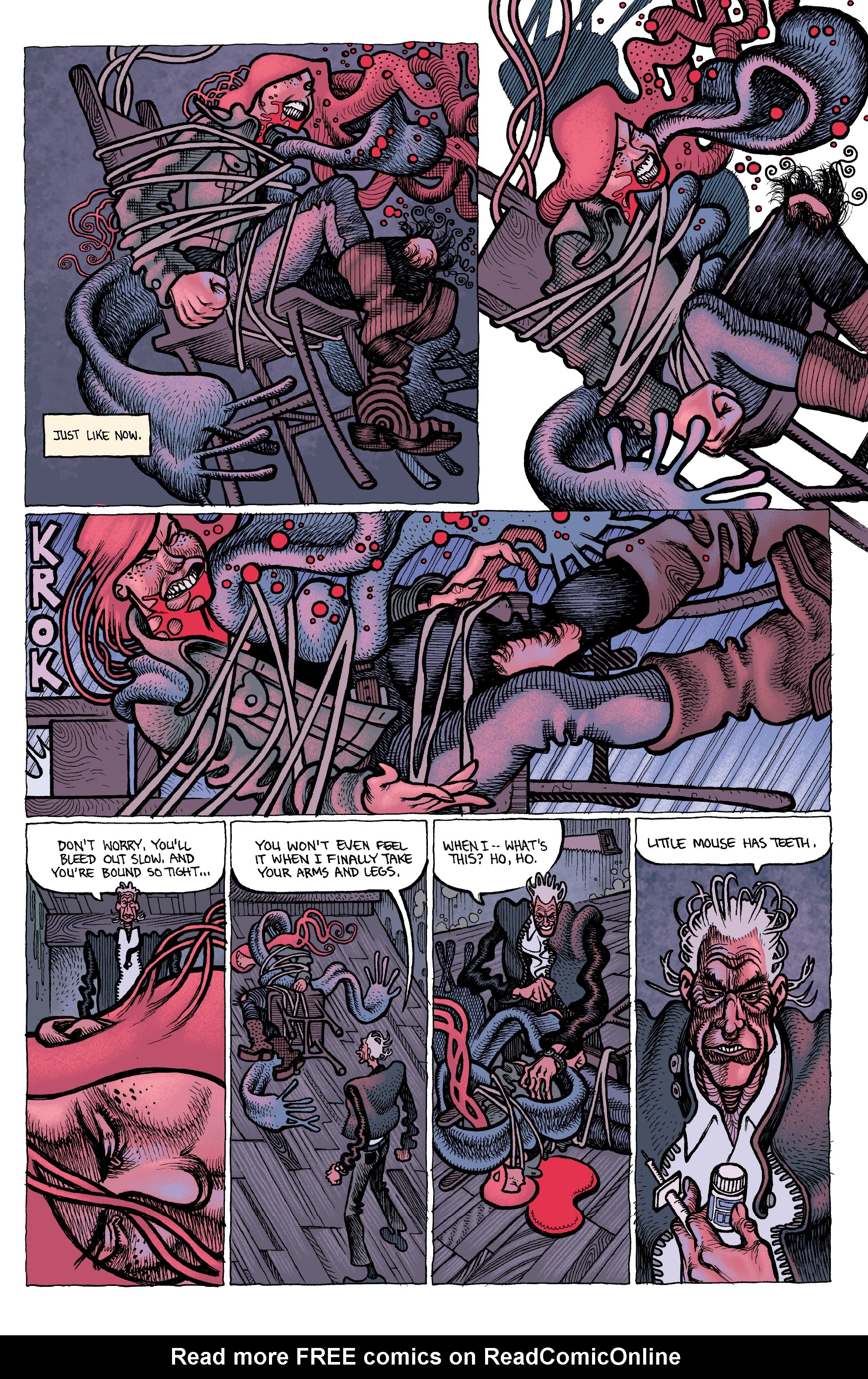 Read online Crimson Flower comic -  Issue #4 - 5