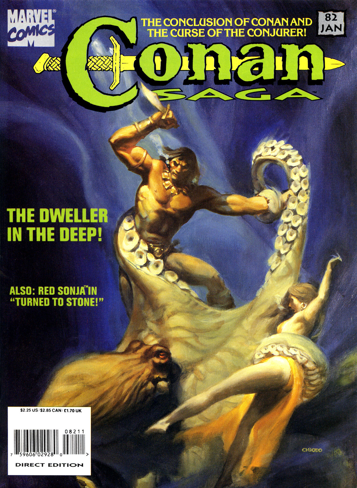 Read online Conan Saga comic -  Issue #82 - 1