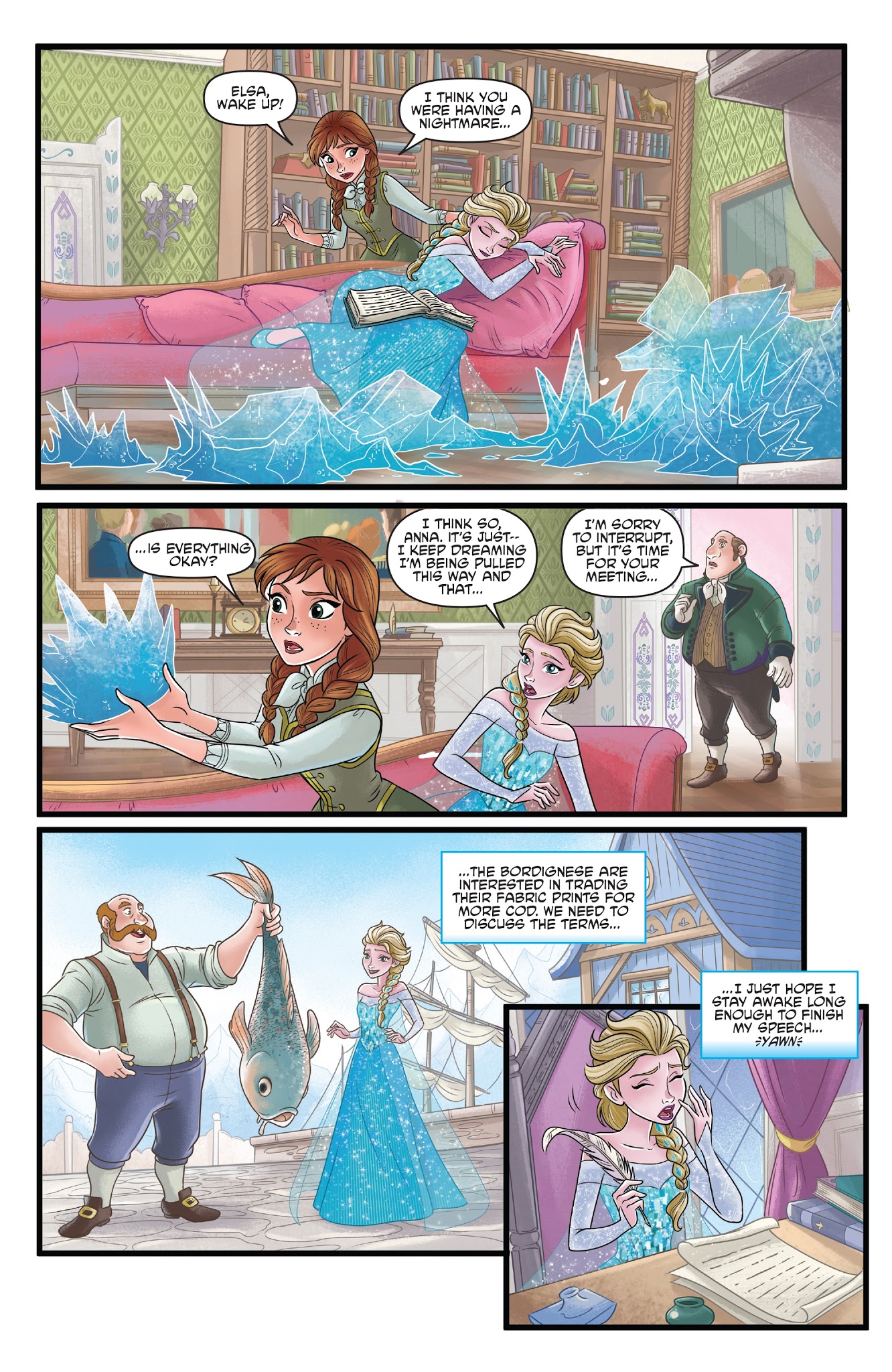 Read online Disney Frozen comic -  Issue #8 - 6