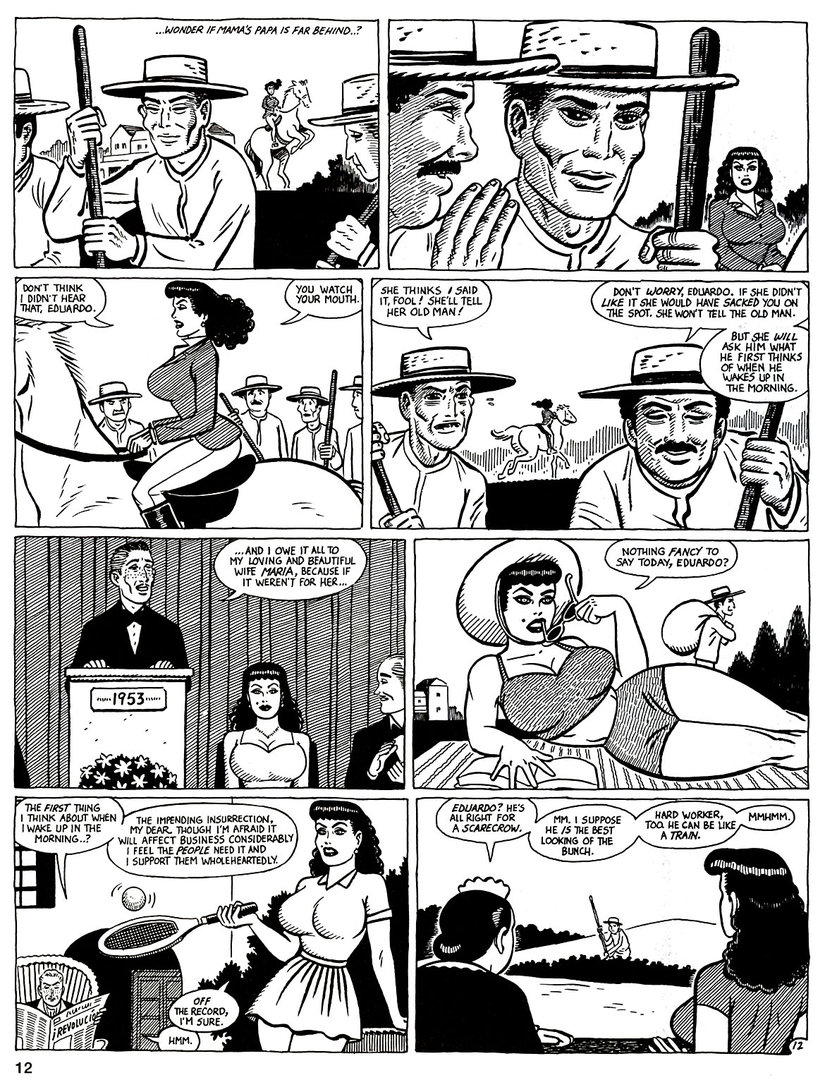 Read online Love and Rockets (1982) comic -  Issue #47 - 14