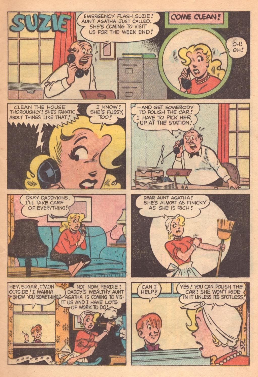 Read online Suzie Comics comic -  Issue #100 - 11