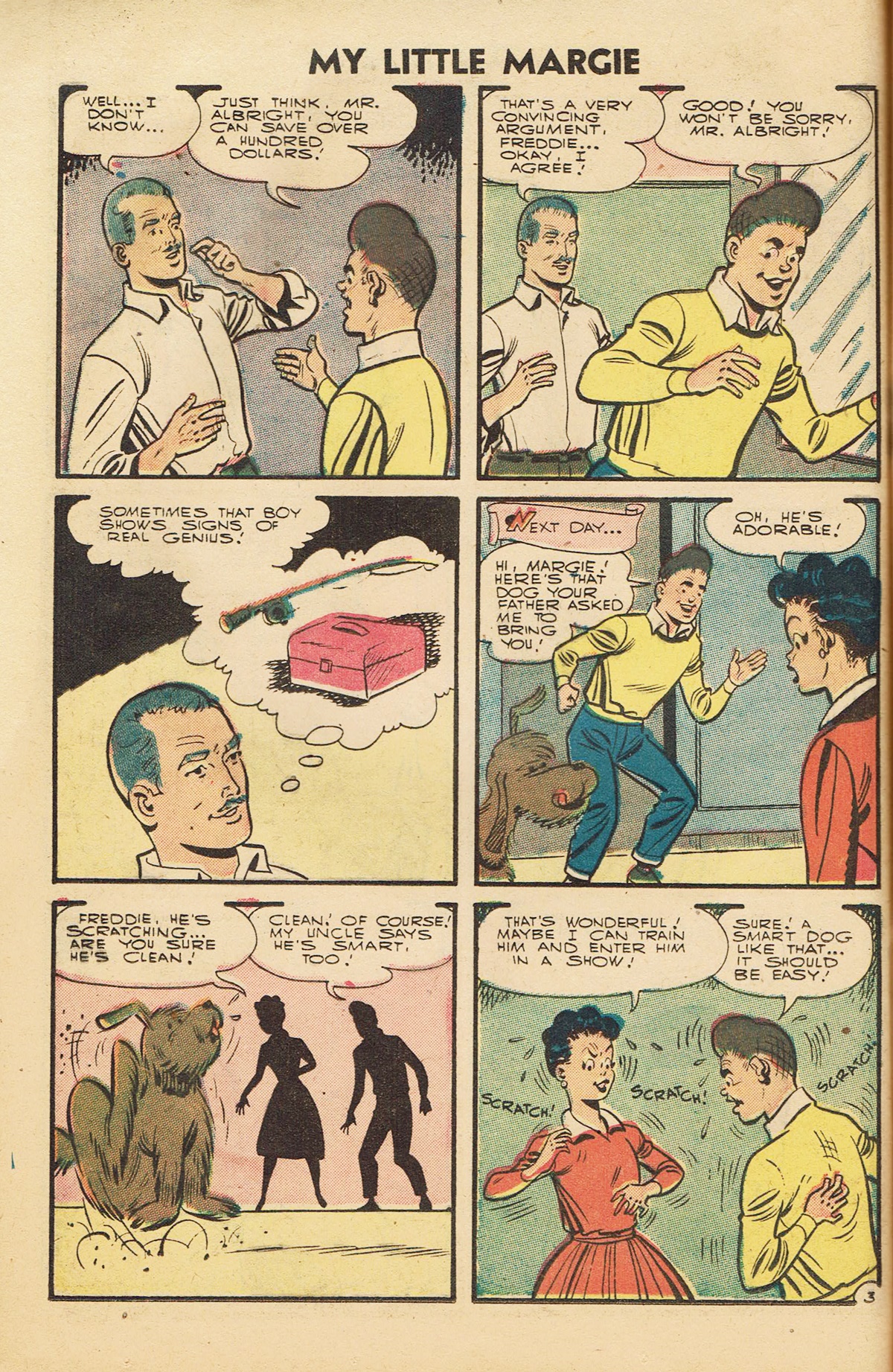 Read online My Little Margie (1954) comic -  Issue #20 - 75