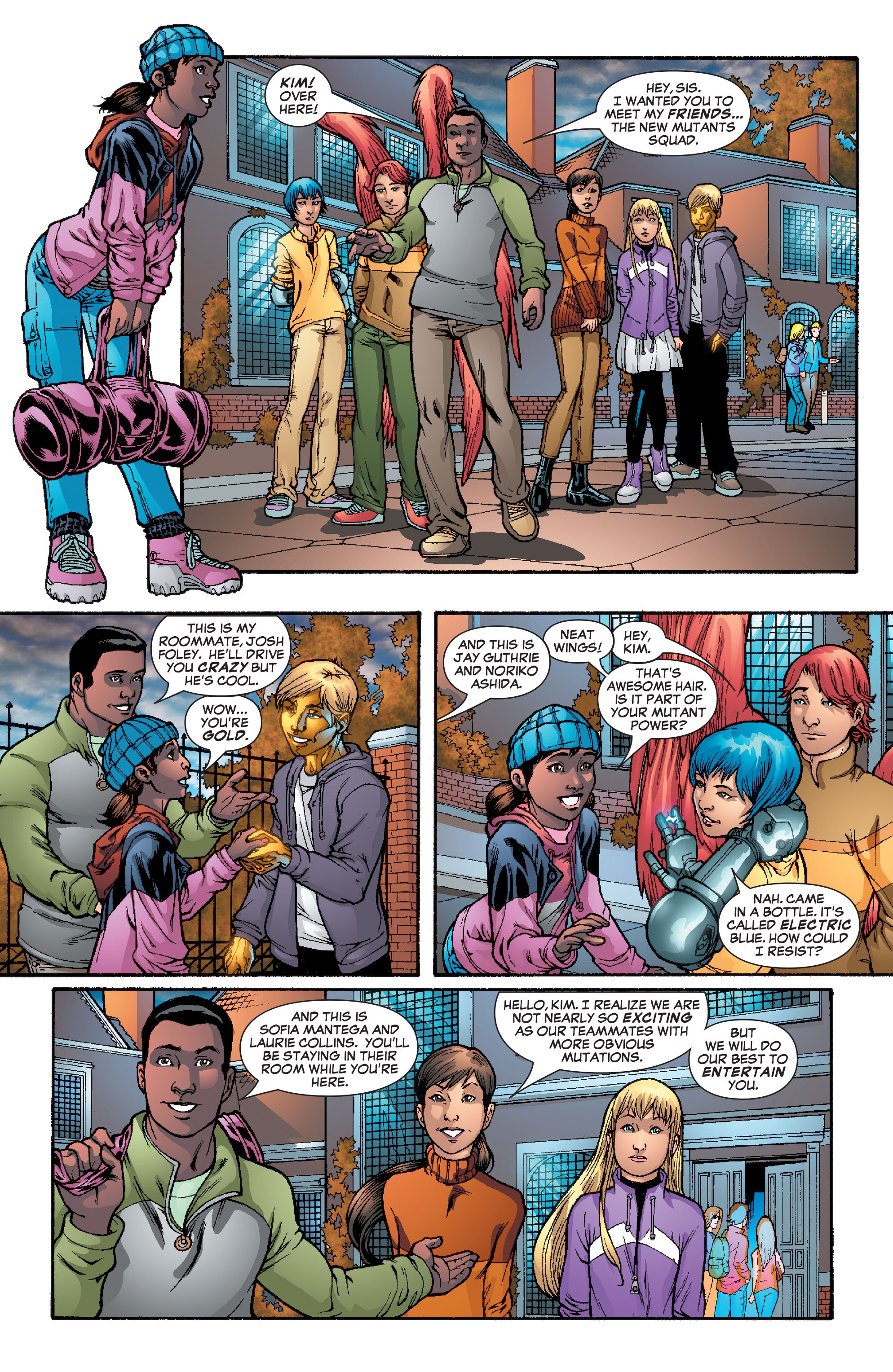 Read online New X-Men (2004) comic -  Issue #7 - 4