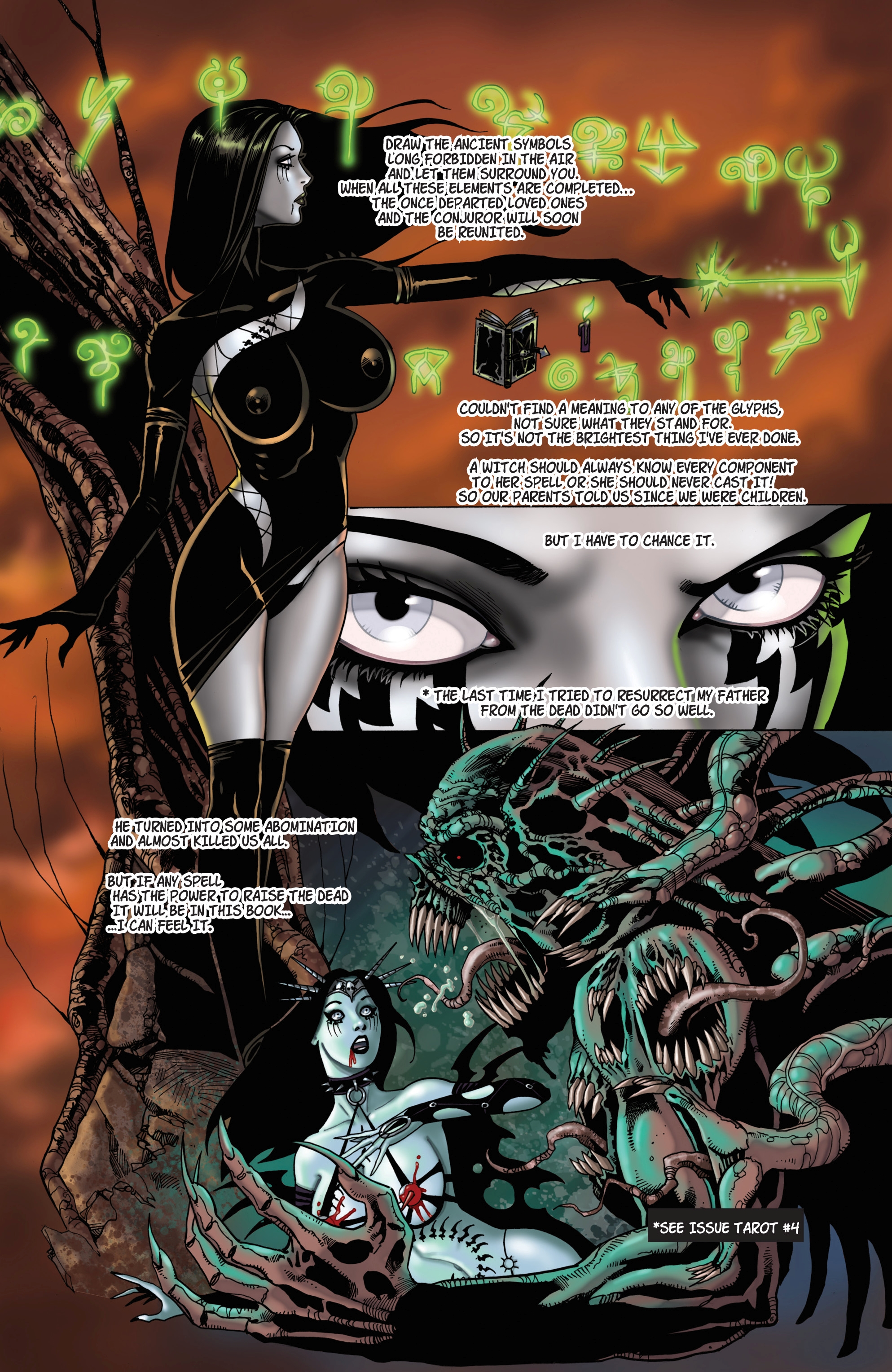 Read online Tarot: Witch of the Black Rose comic -  Issue #91 - 11