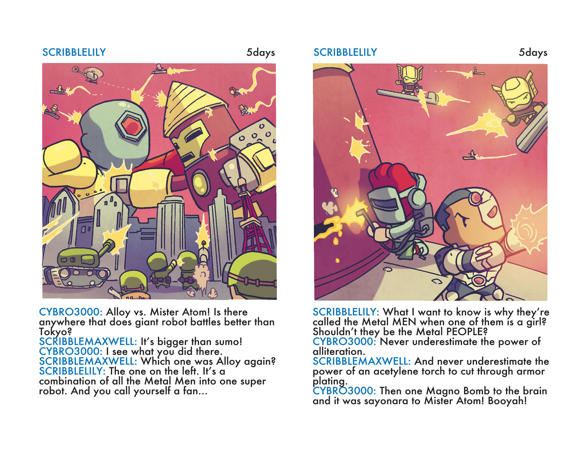 Read online Scribblenauts Unmasked: A Crisis of Imagination comic -  Issue #13 - 6
