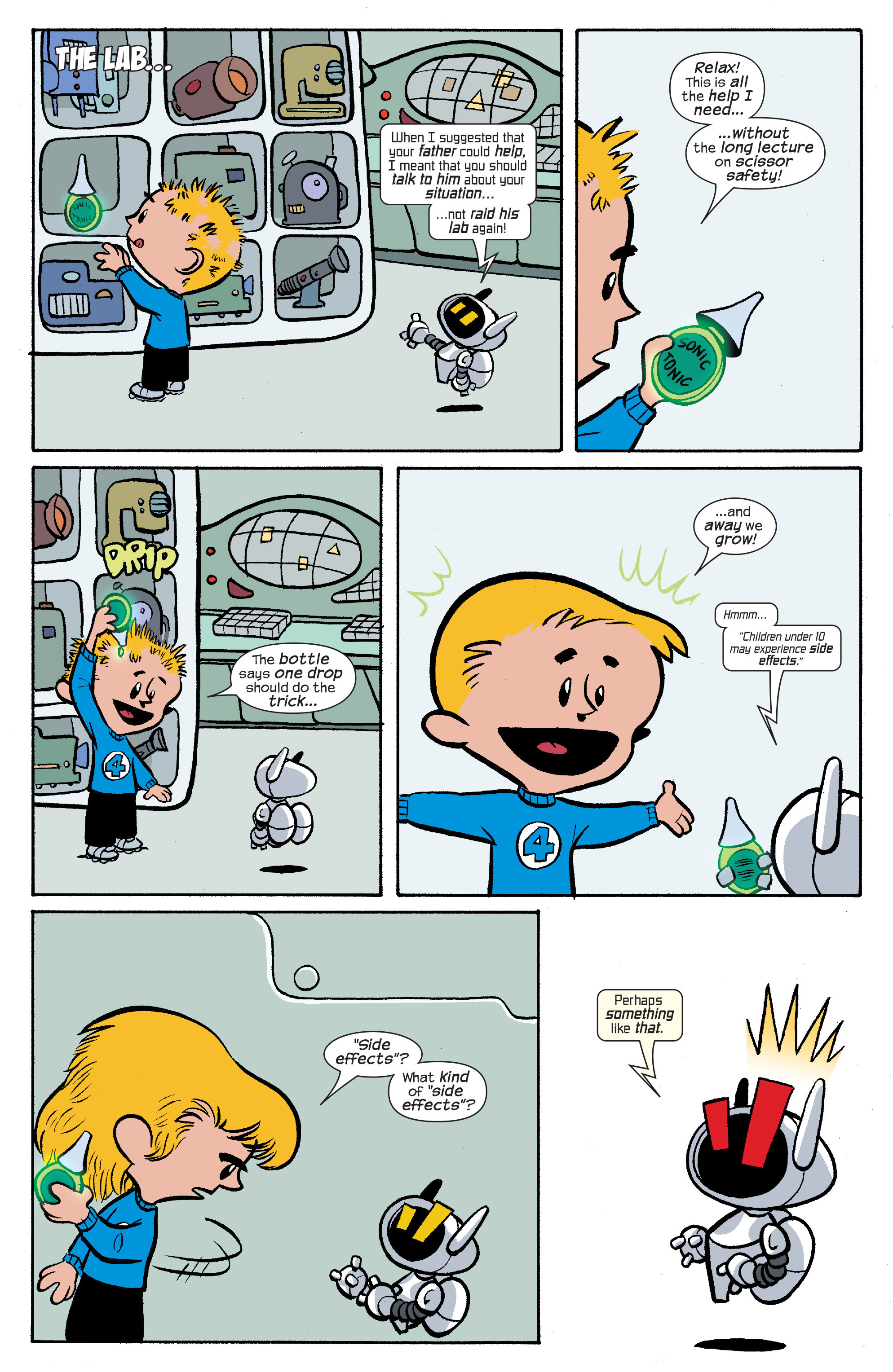 Read online Franklin Richards: March Madness comic -  Issue # Full - 14