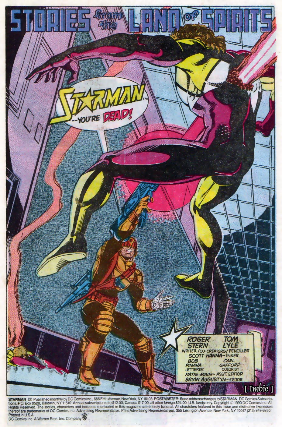 Read online Starman (1988) comic -  Issue #22 - 2