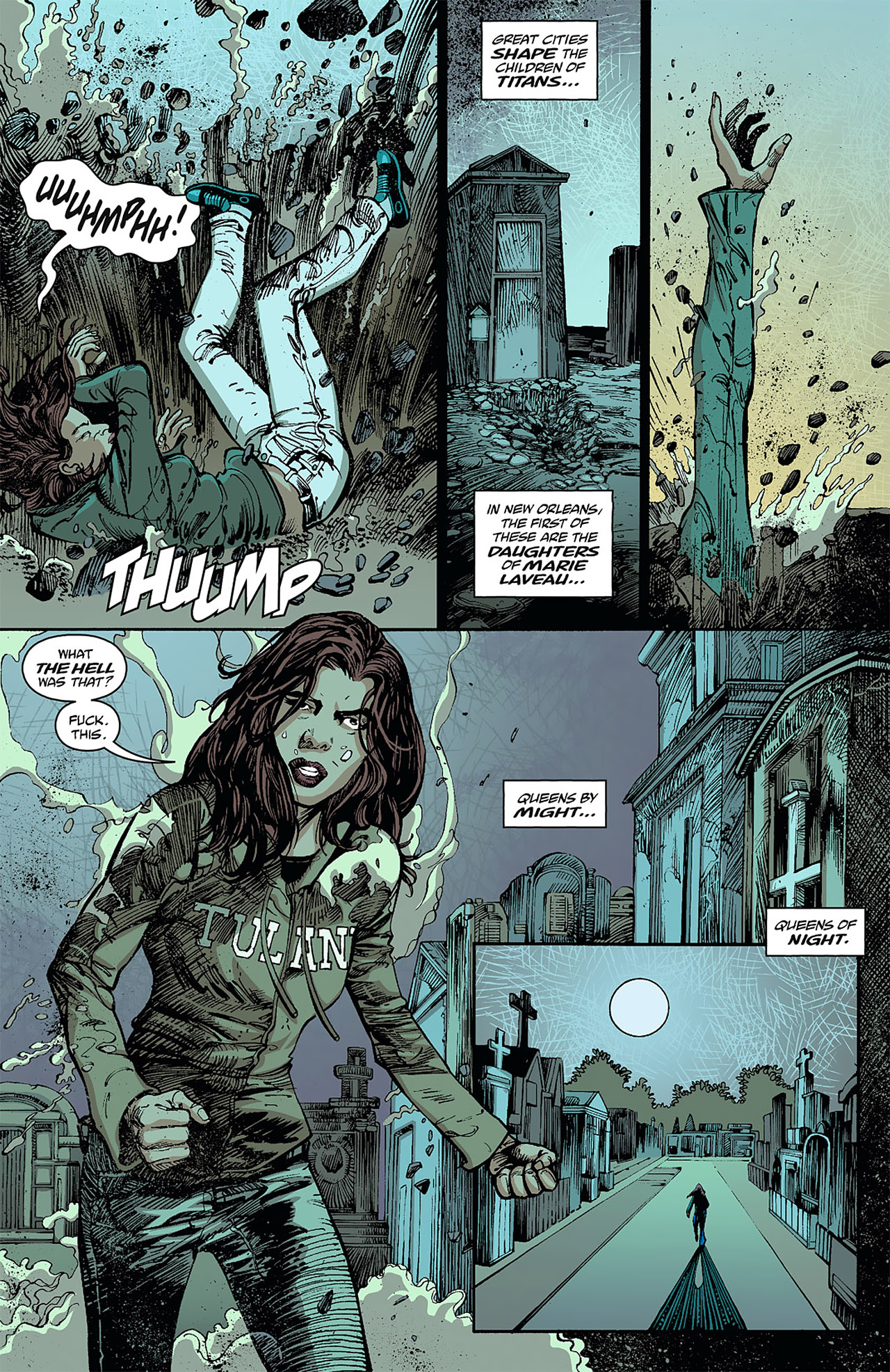 Read online Dominique Laveau: Voodoo Child comic -  Issue #1 - 19