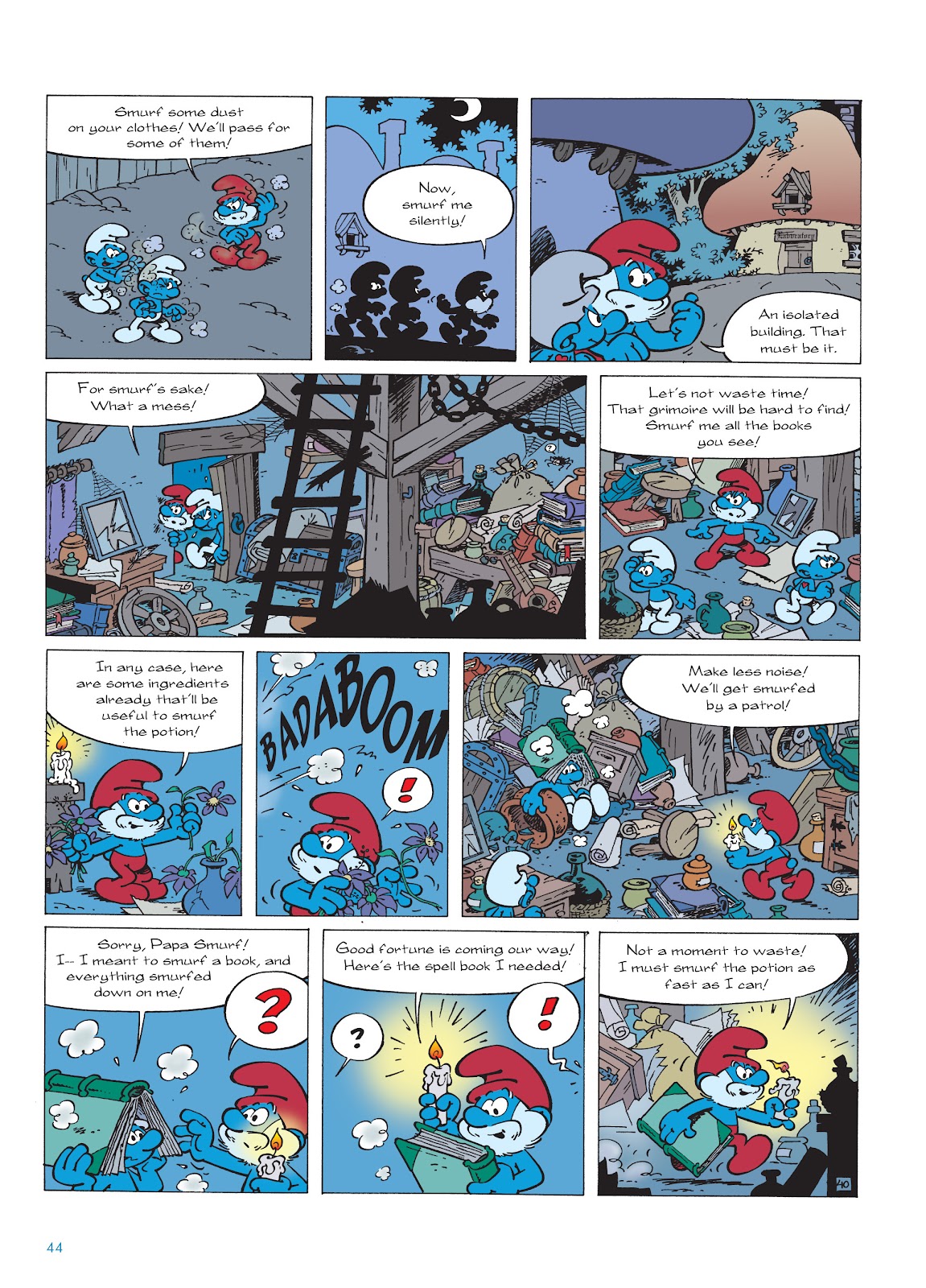 Read online The Smurfs comic -  Issue #22 - 45