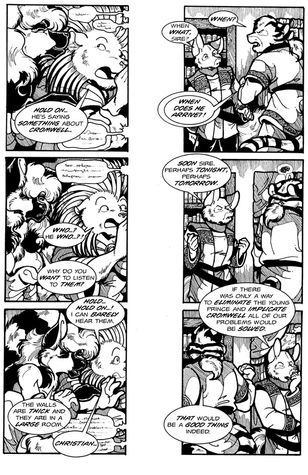 Read online Tall Tails: Thieves' Quest comic -  Issue #9 - 13