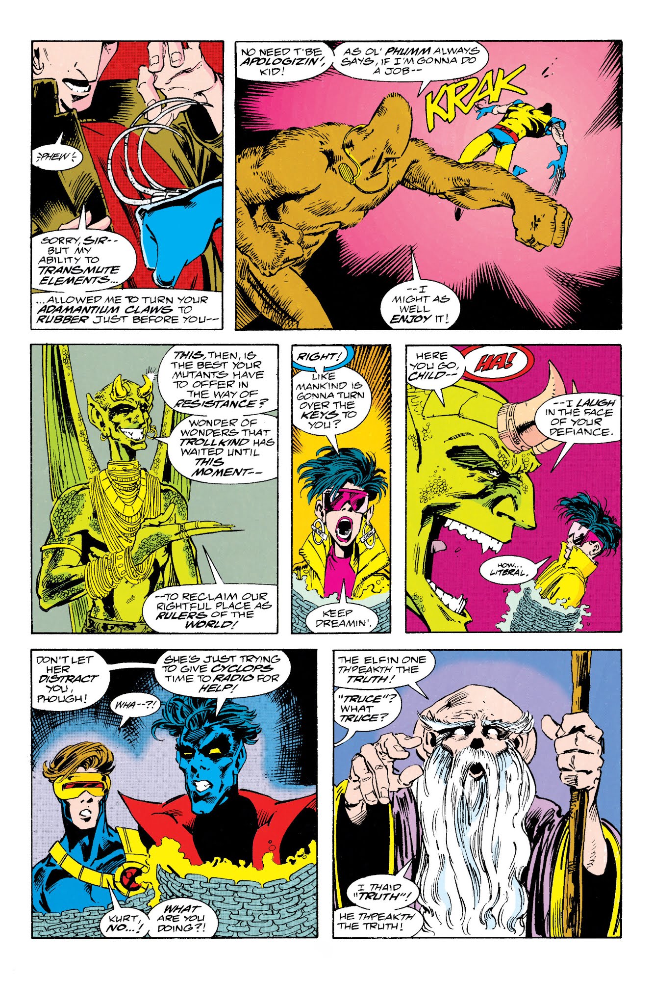Read online Excalibur Visionaries: Alan Davis comic -  Issue # TPB 2 (Part 2) - 120