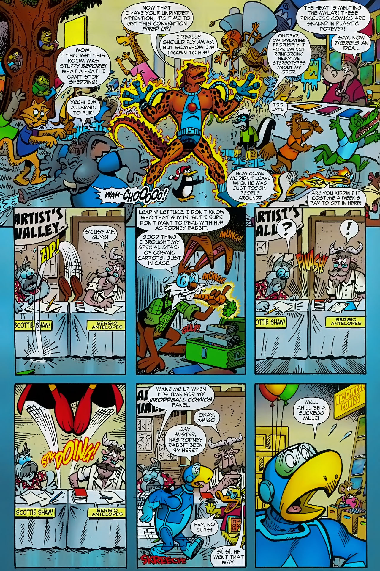 Read online Captain Carrot and the Final Ark comic -  Issue #1 - 7