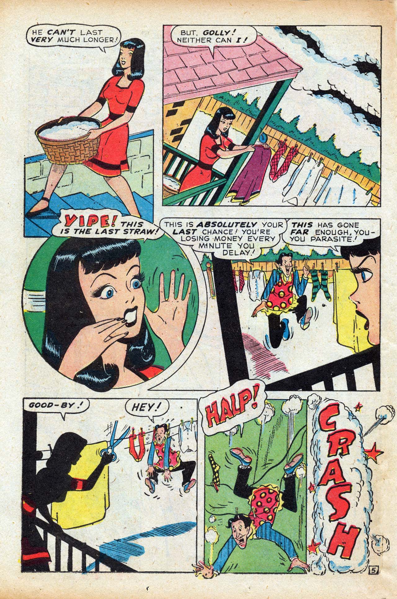Read online Willie Comics (1946) comic -  Issue #11 - 36