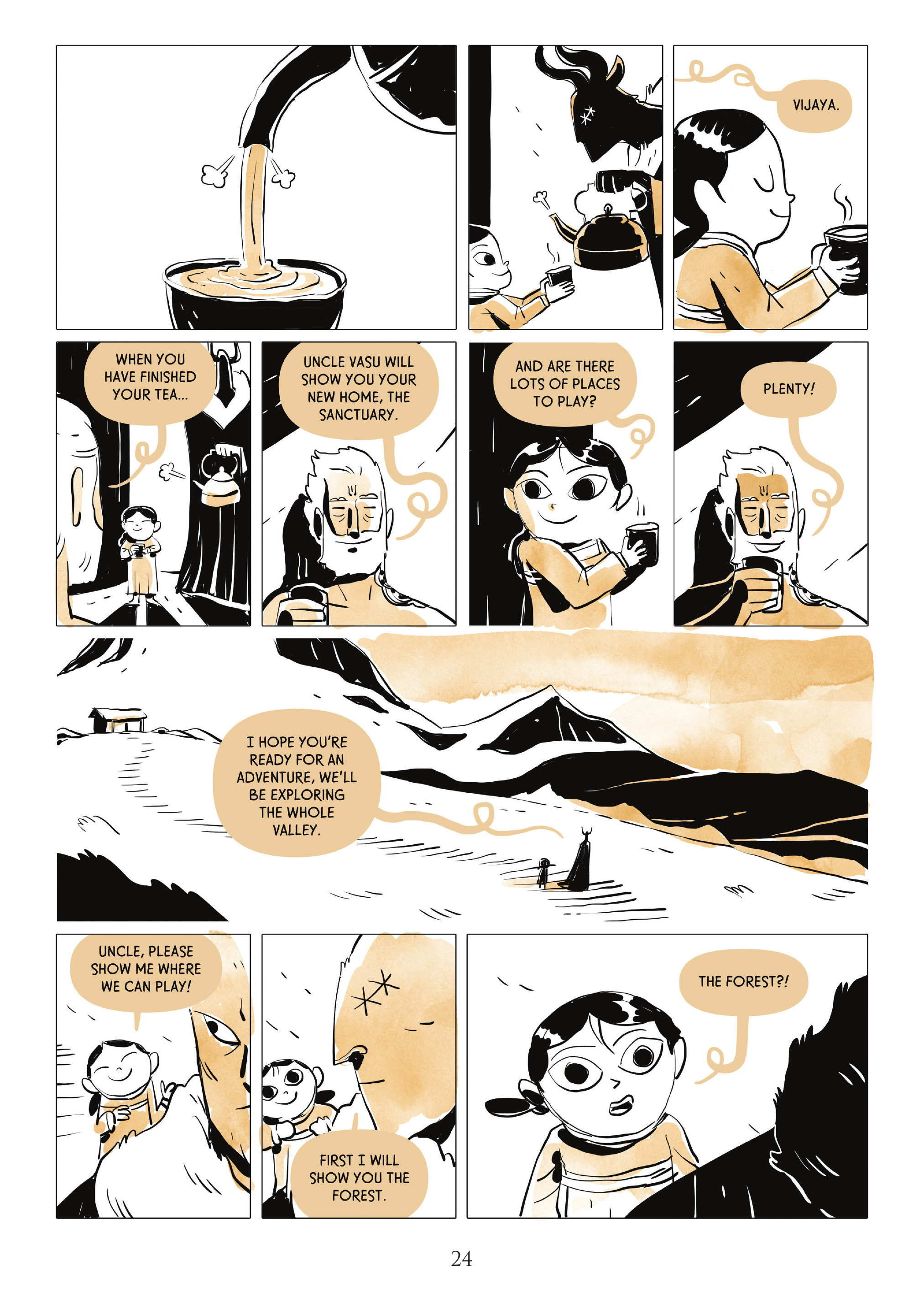 Read online A Girl In the Himalayas comic -  Issue # TPB (Part 1) - 24